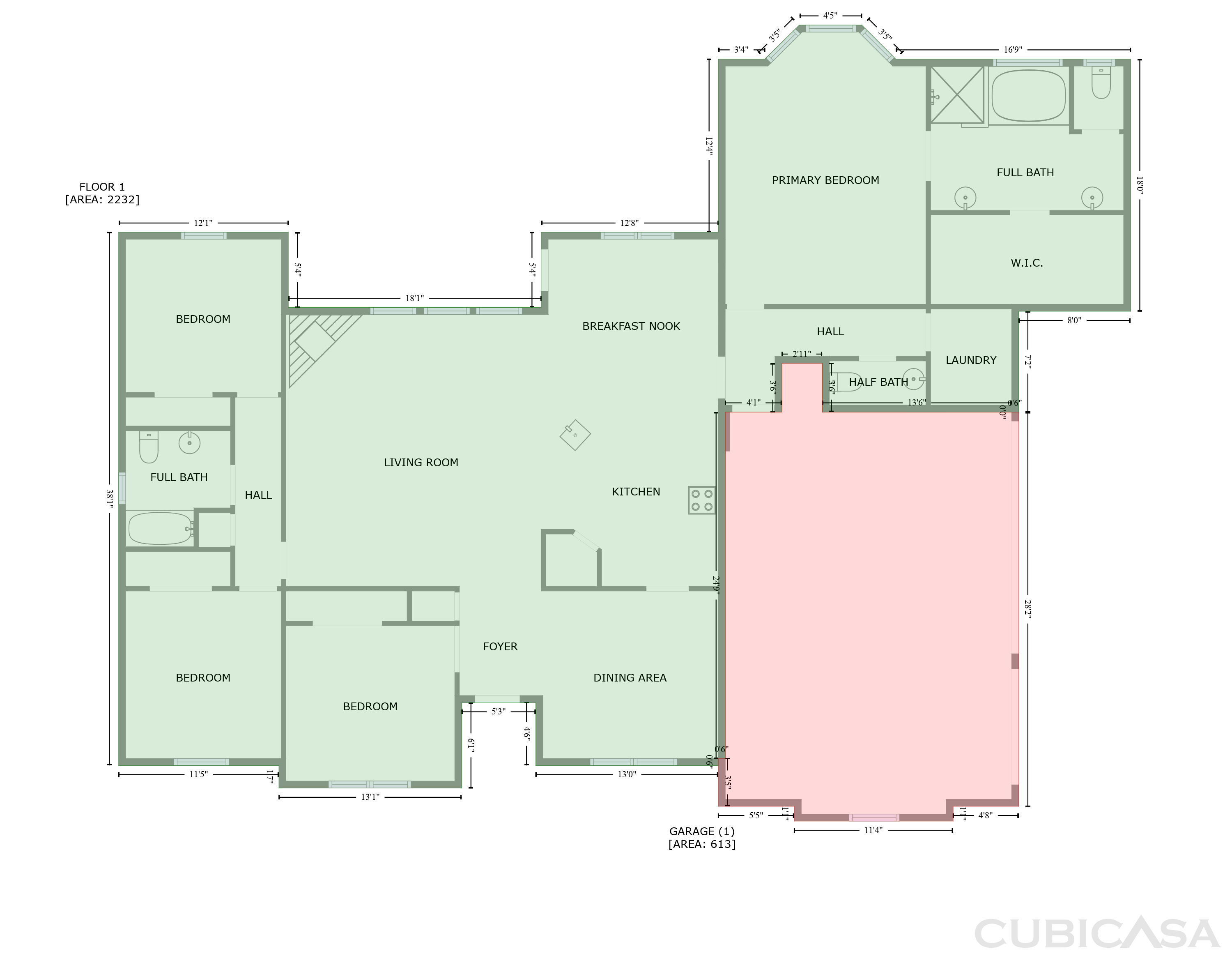 Main Floor of 2214 Tree Top Ct, Granbury, TX