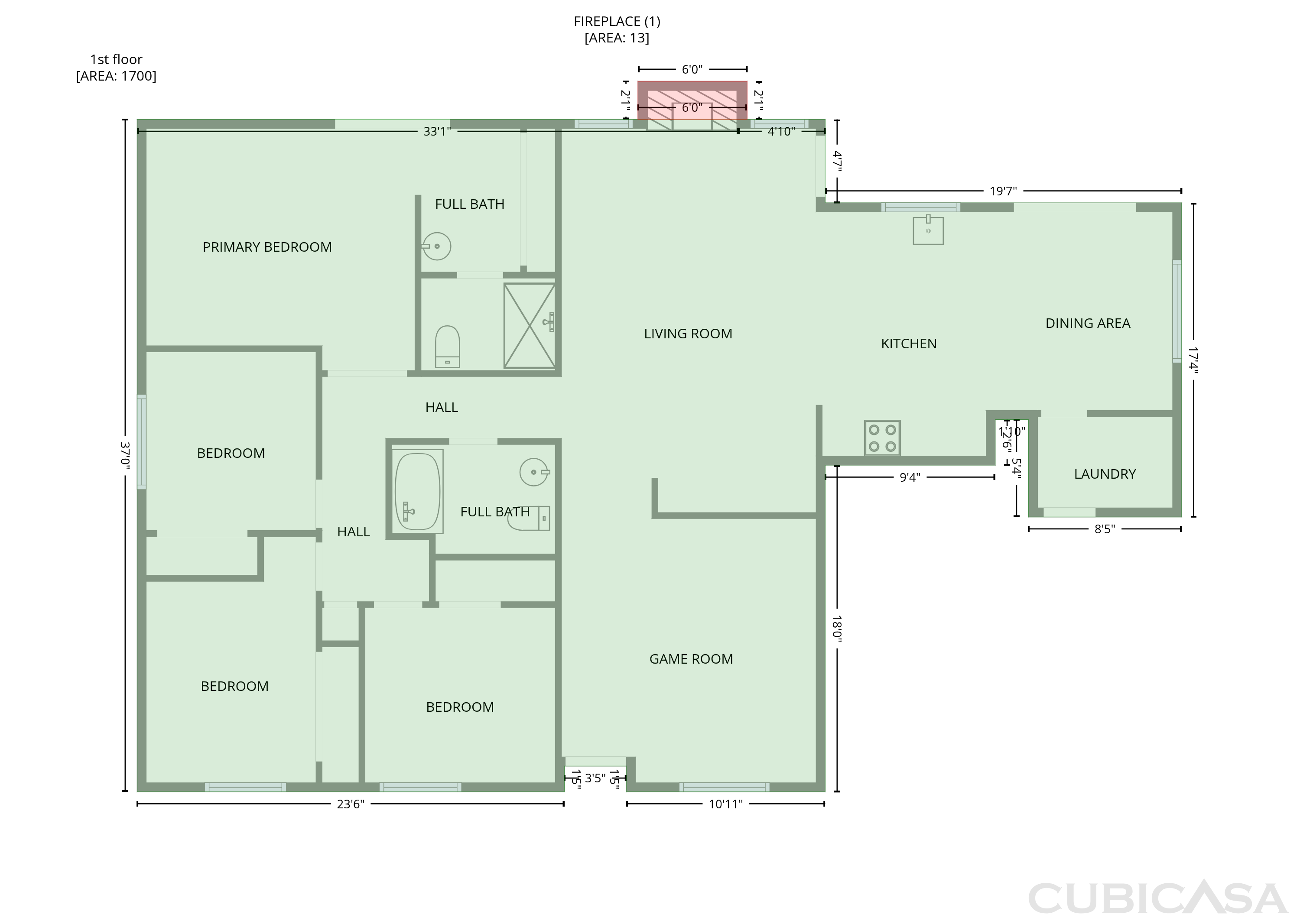 Main Floor of 1307 W Alamo Dr, Chandler, AZ