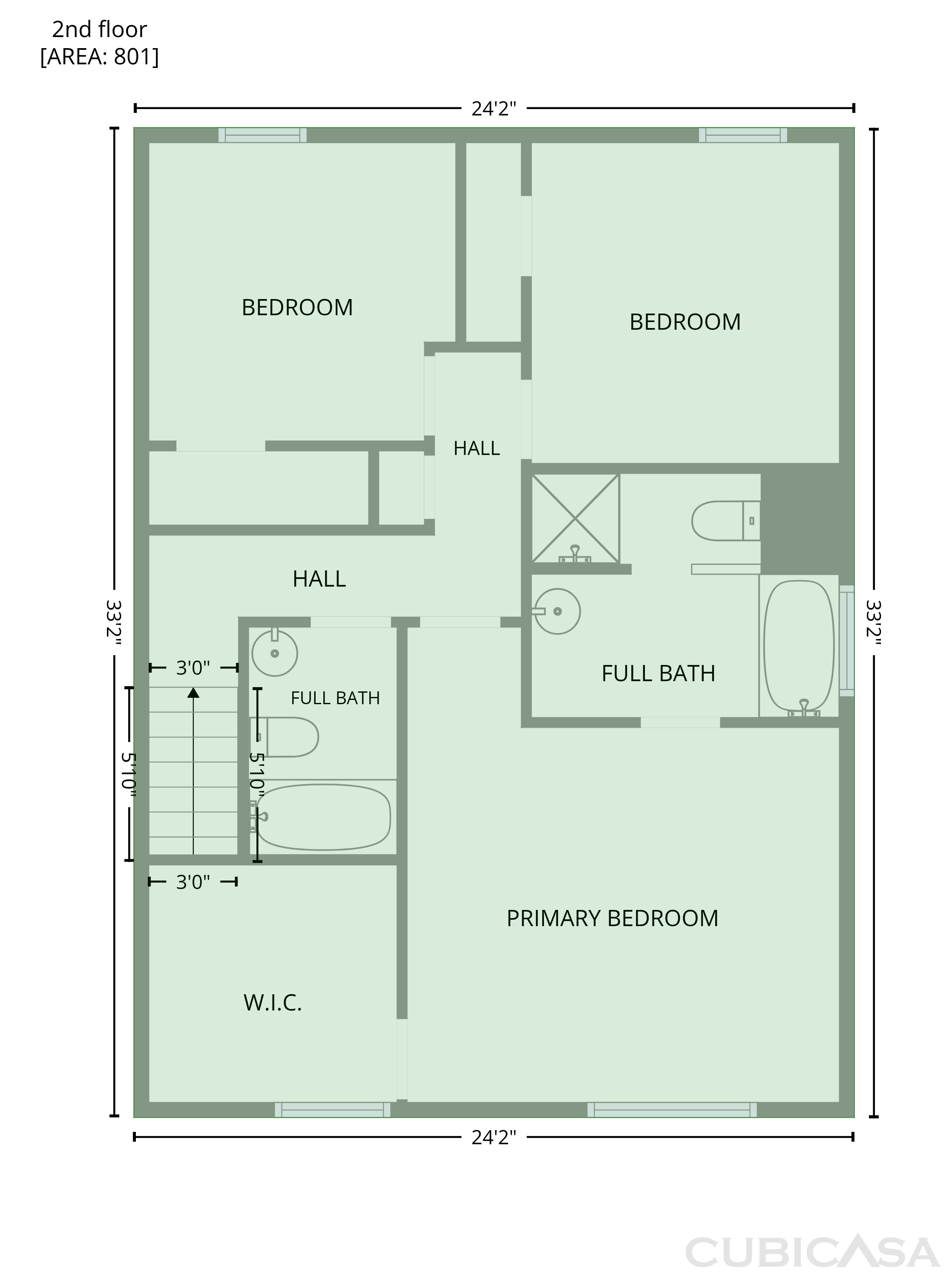 Second Floor of 2479 Feathertree Ln, Lawrenceville, GA