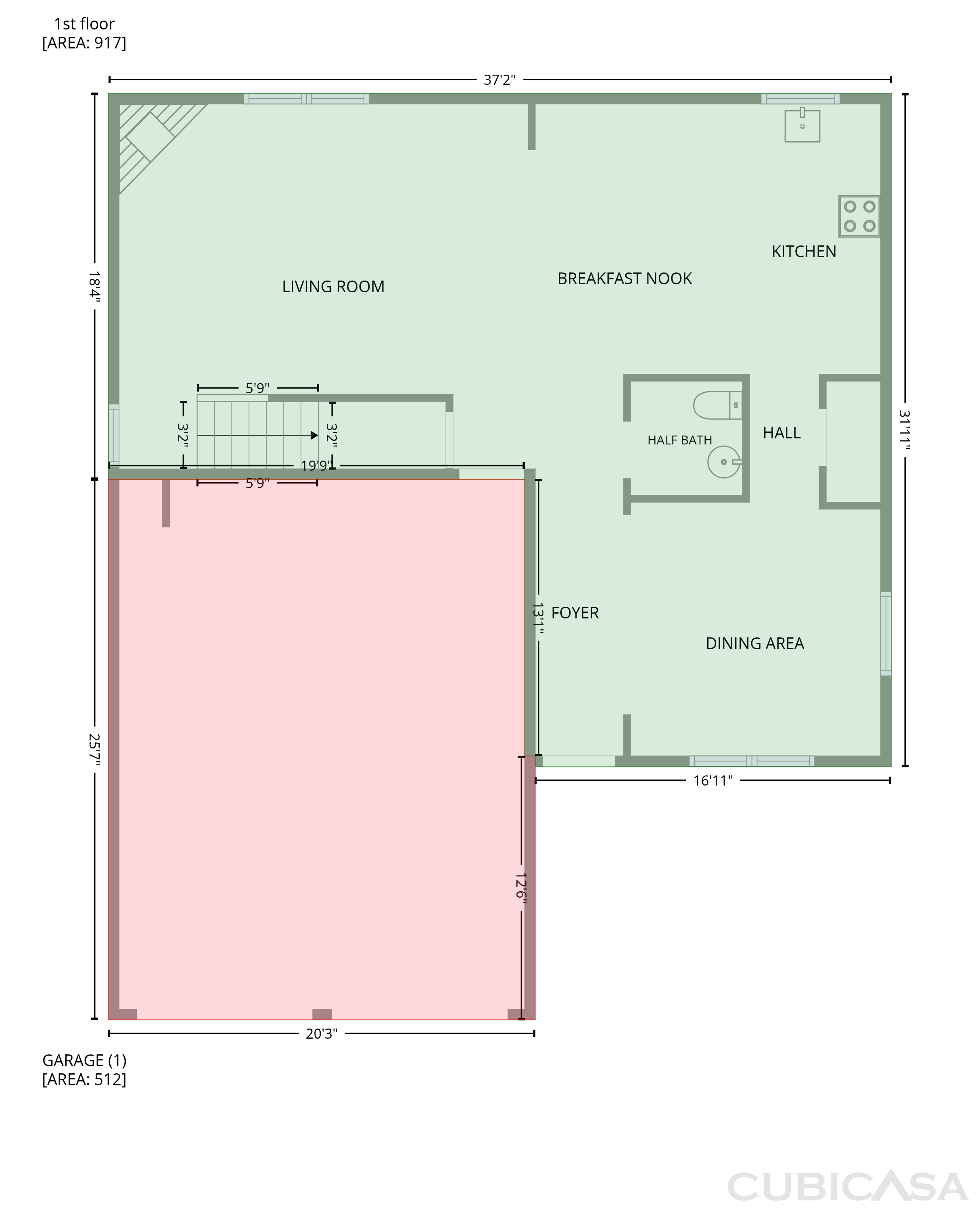 Main Floor of 2048 Massey Ln, Winder, GA