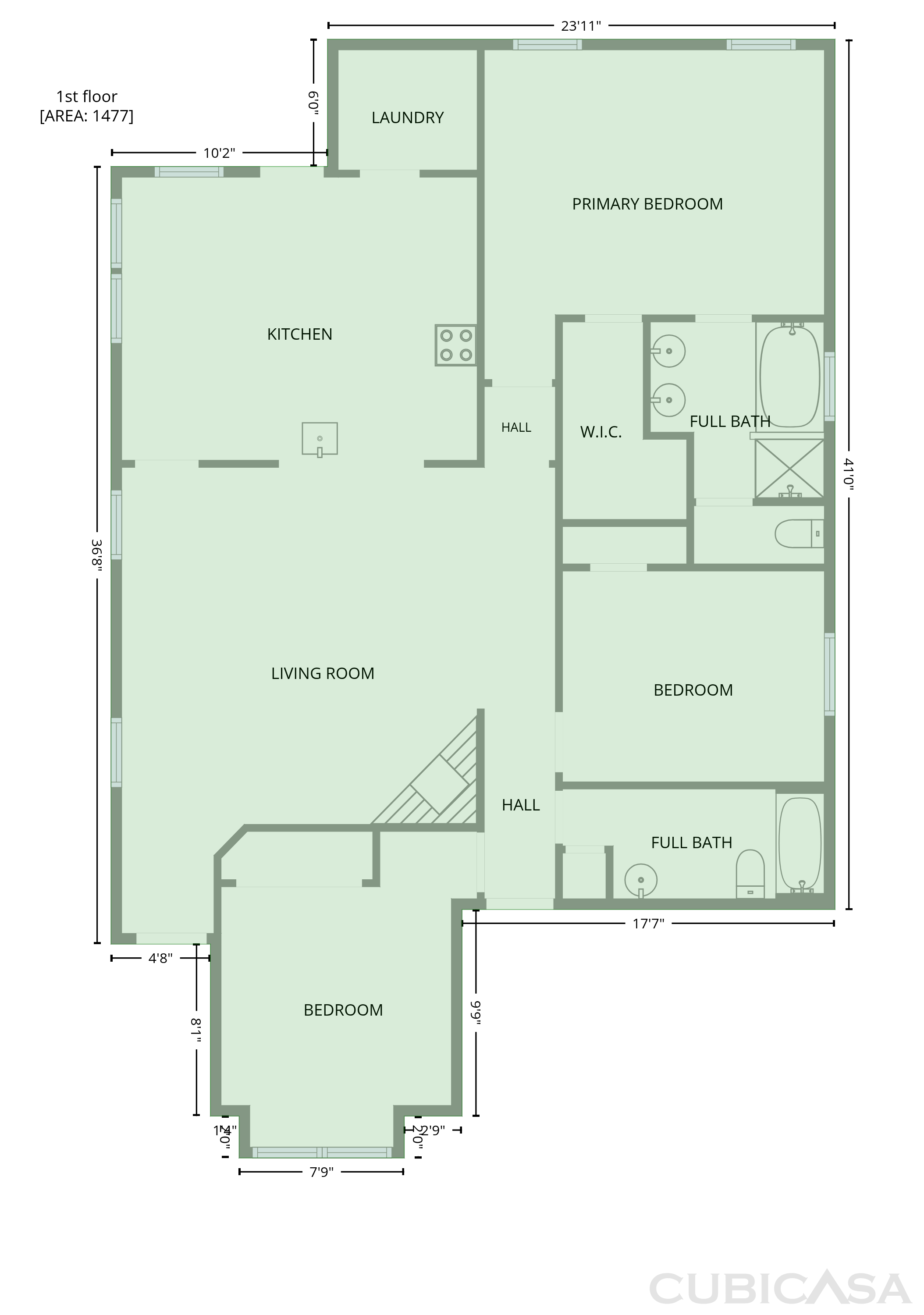 Main Floor of 4807 Connor Dr, Baytown, TX