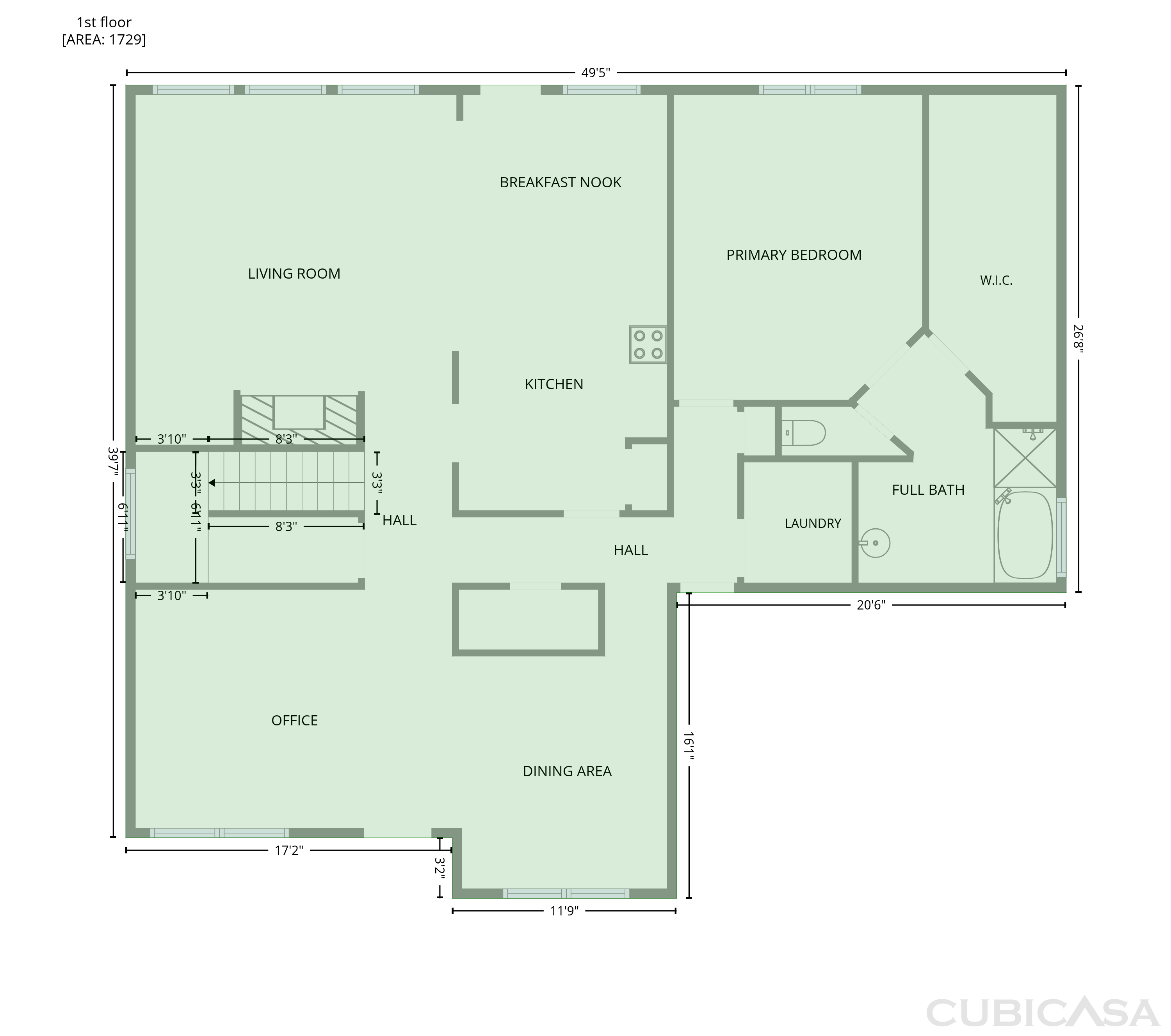 Main Floor of 1420 Fleetwood Cove Dr, Grand Prairie, TX
