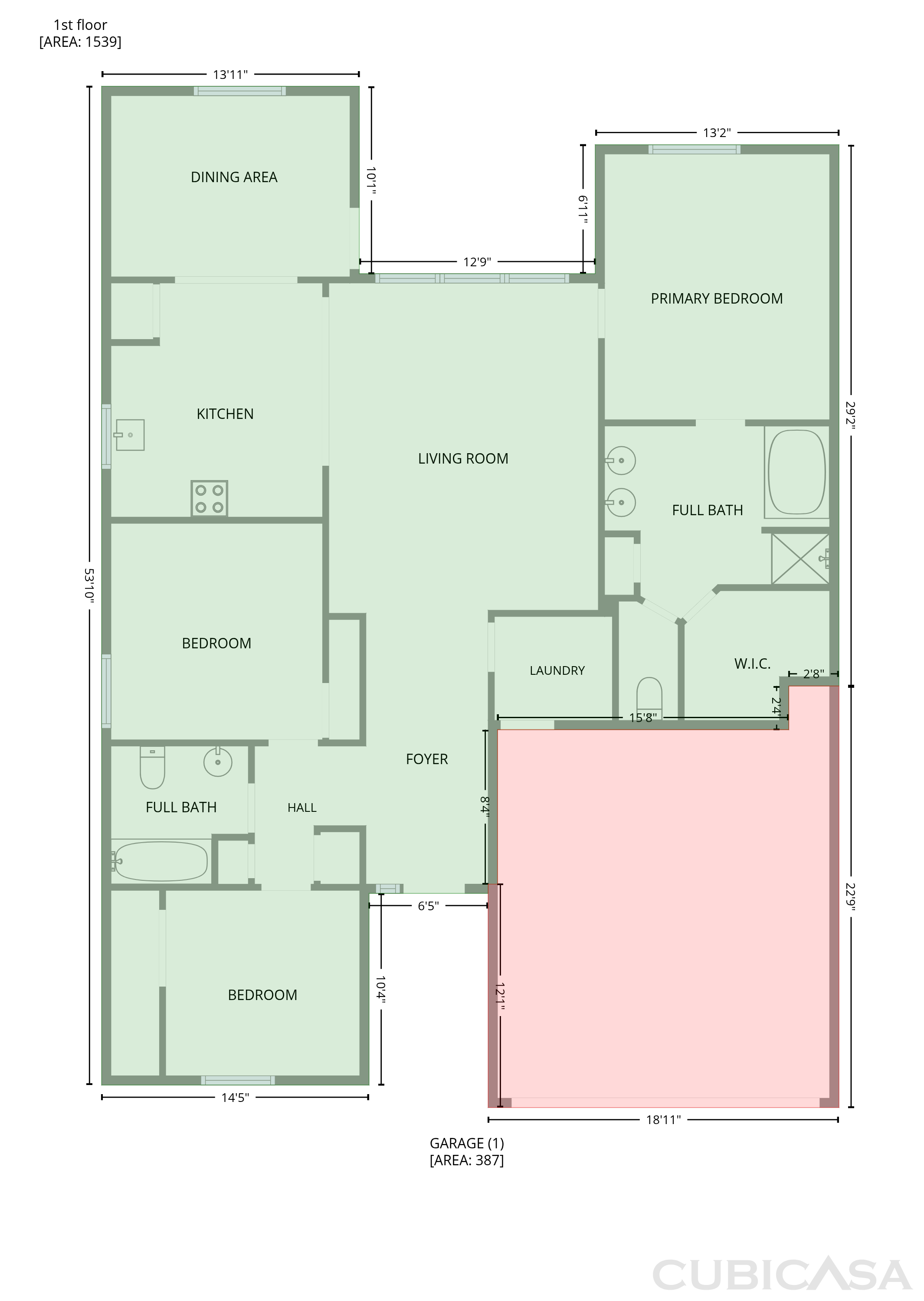 Main Floor of 4101 Tower Ln, Crowley, TX