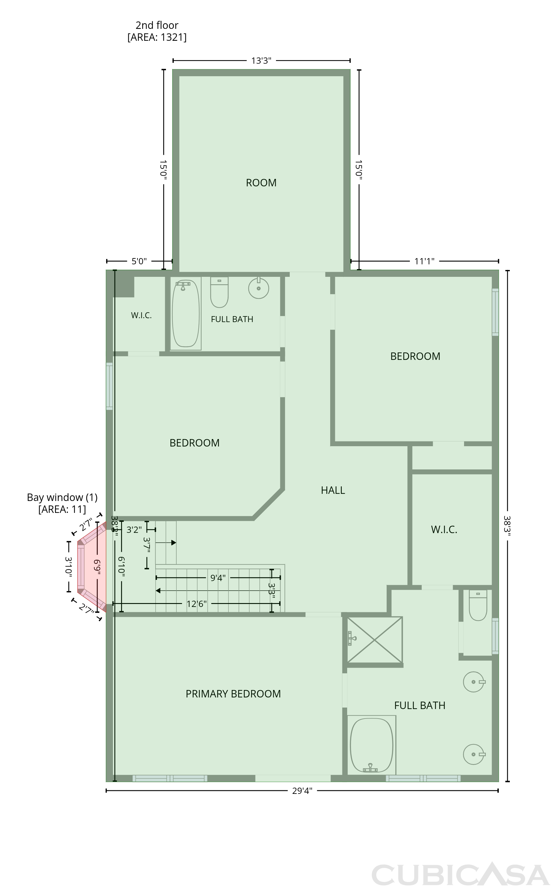 Second Floor of 1232 Spanish Moss Dr, Savannah, TX