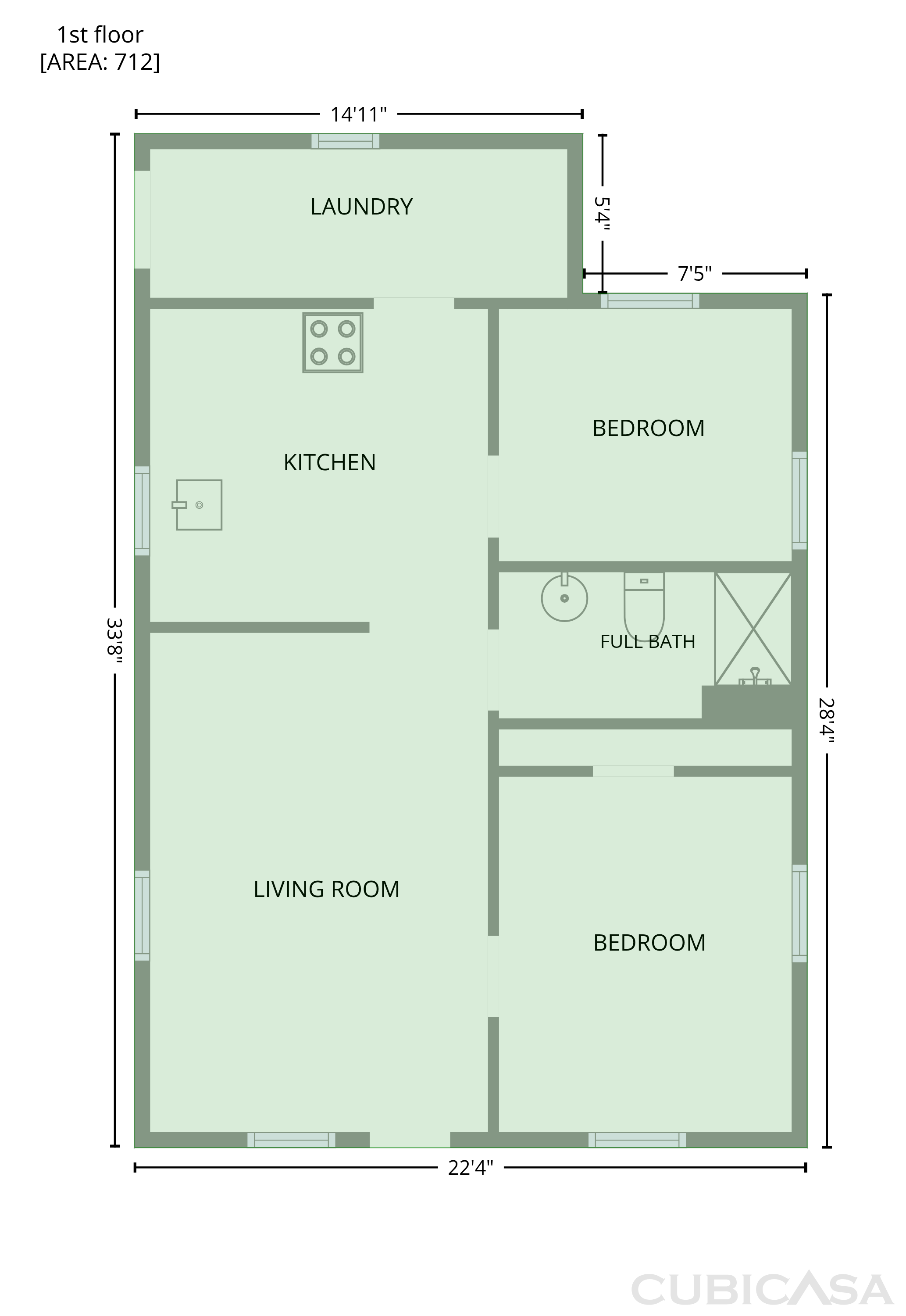 Main Floor of 7 E Vine St, Jackson, OH