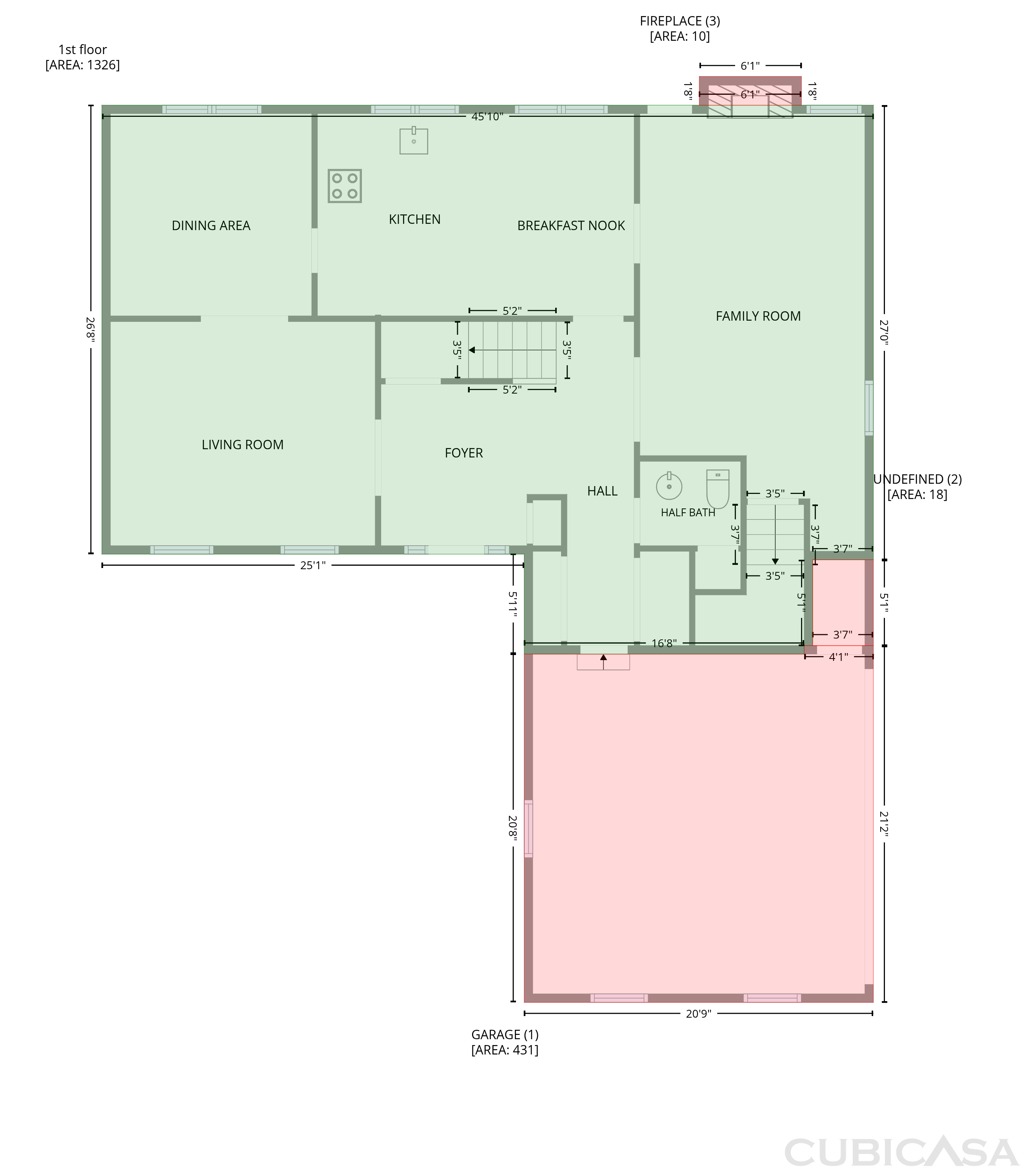 Main Floor of 2215 Angela Dr SW, Lilburn, GA