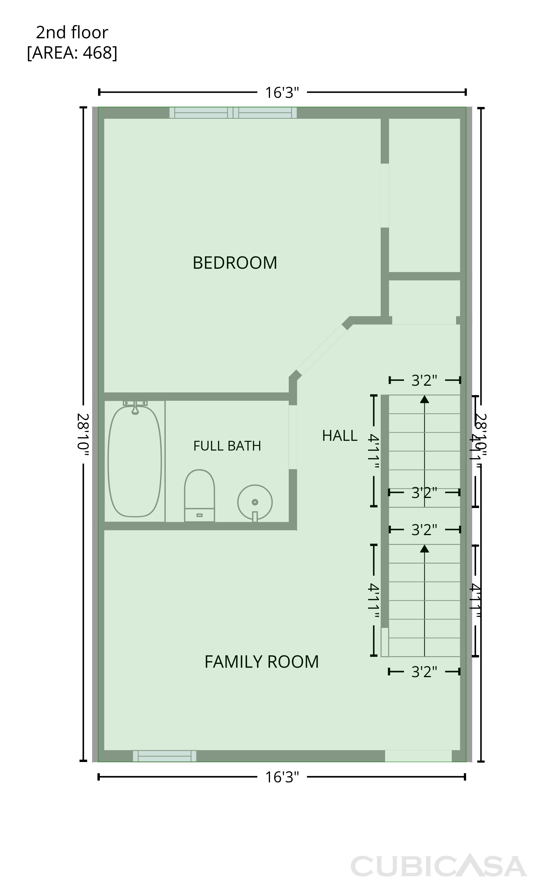 Second Floor of 542 N McDowell St, Charlotte, NC