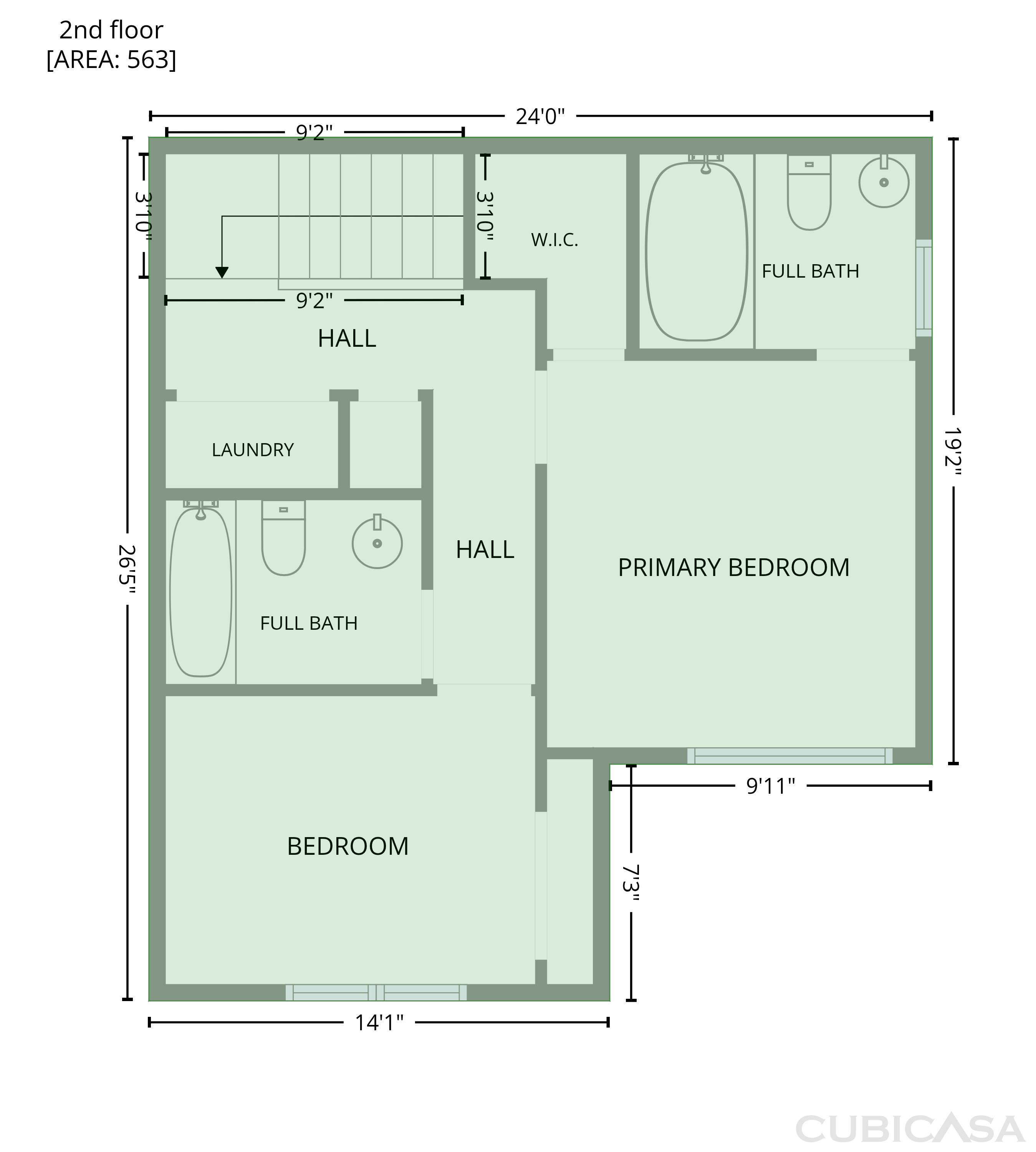 Second Floor of 1079 Brittwood Pl, Norcross, GA