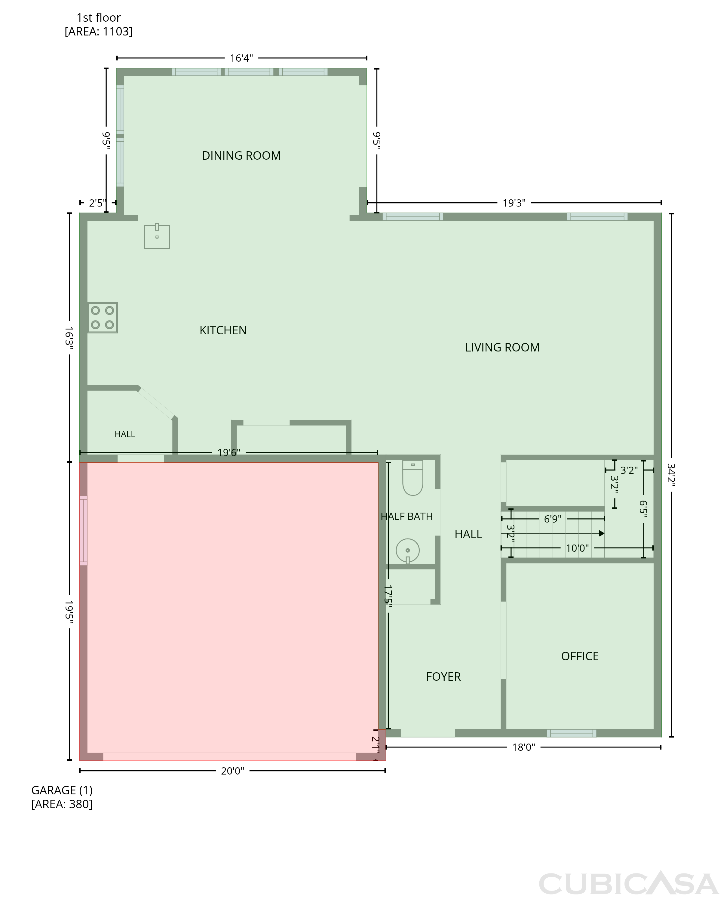 Main Floor of 4157 Oconnell St, Indian Trail, NC