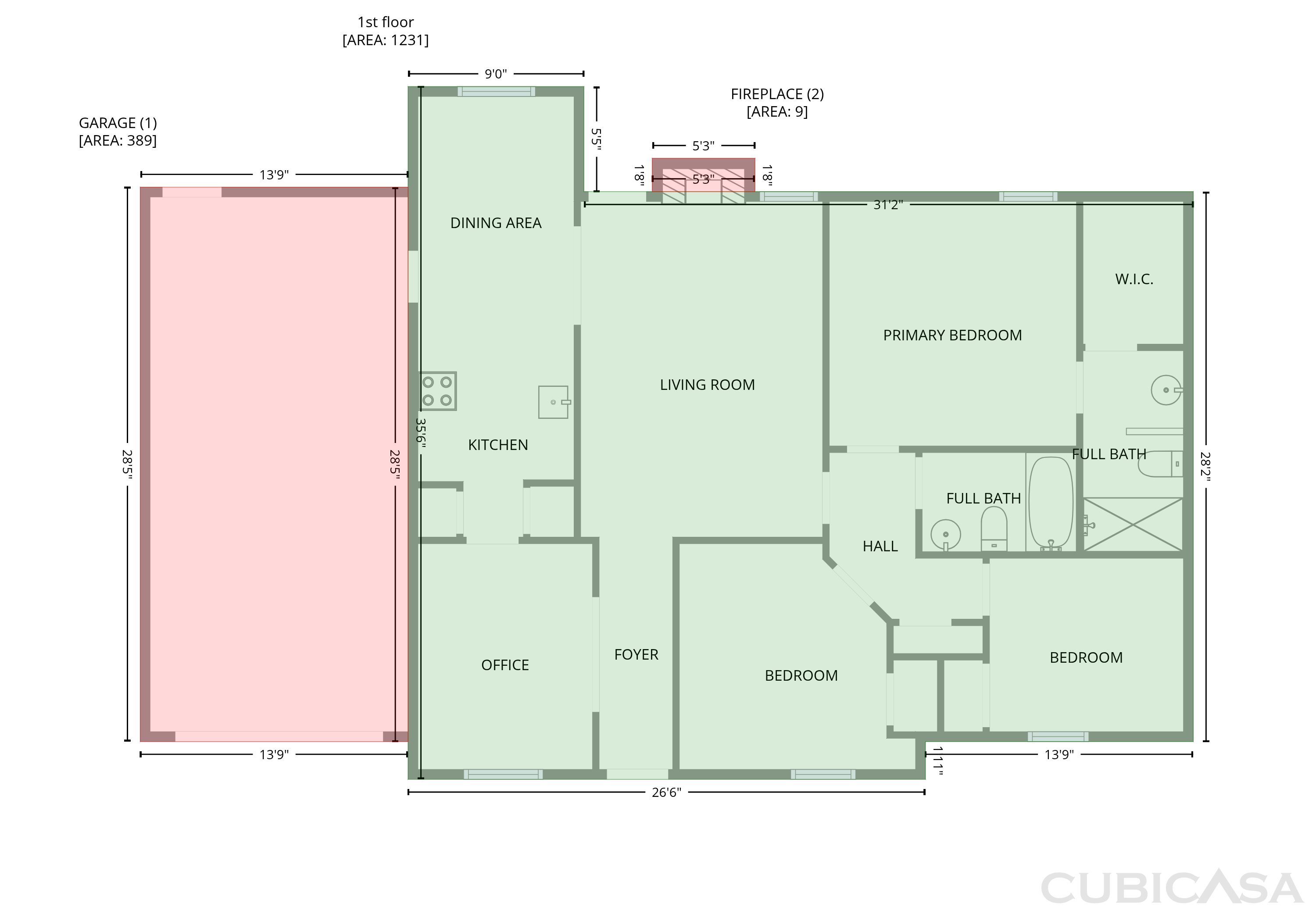Main Floor of 444 Northwoods Dr, Raeford, NC