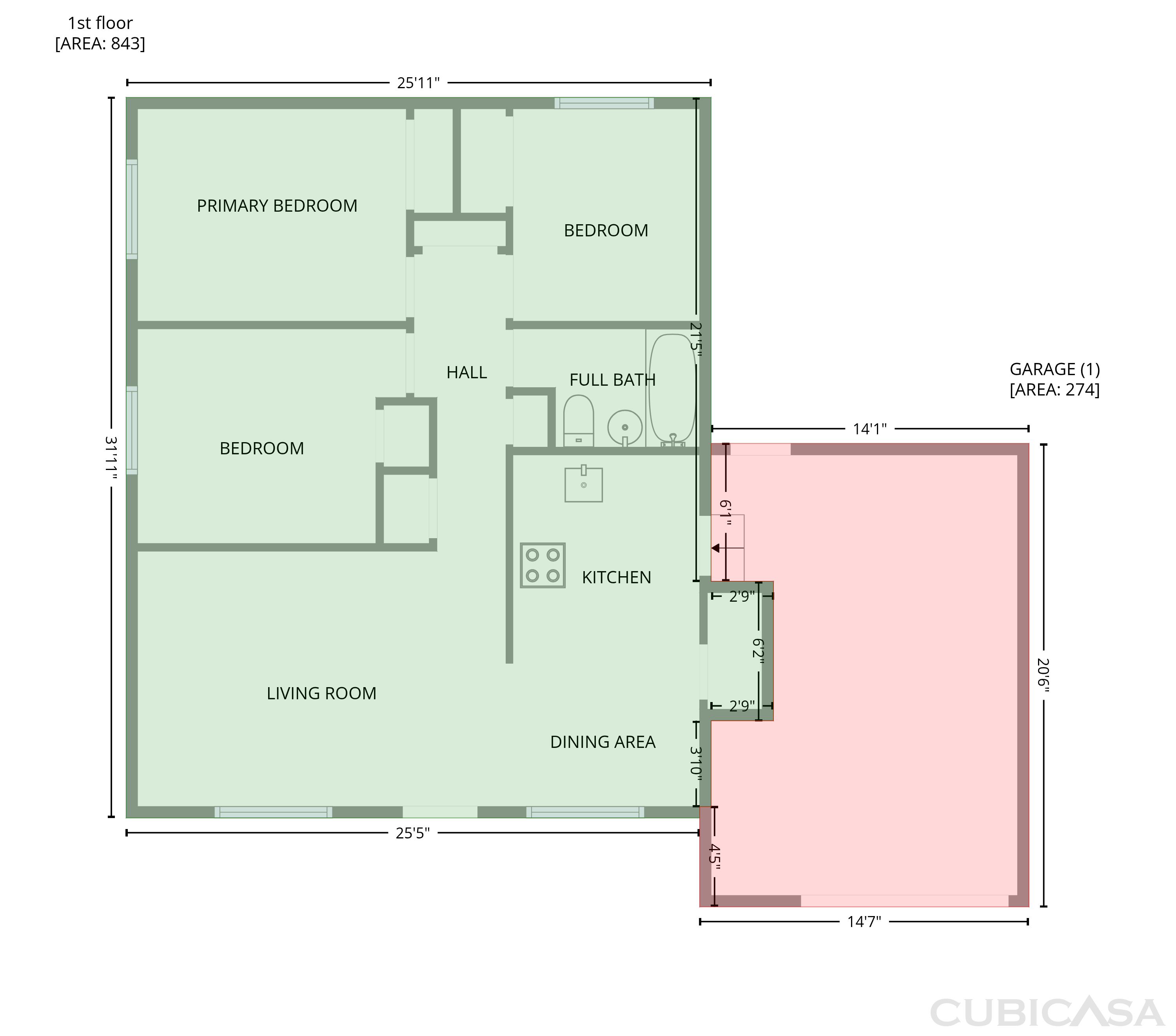 Main Floor of 44 S 200th East Ave, Tulsa, OK