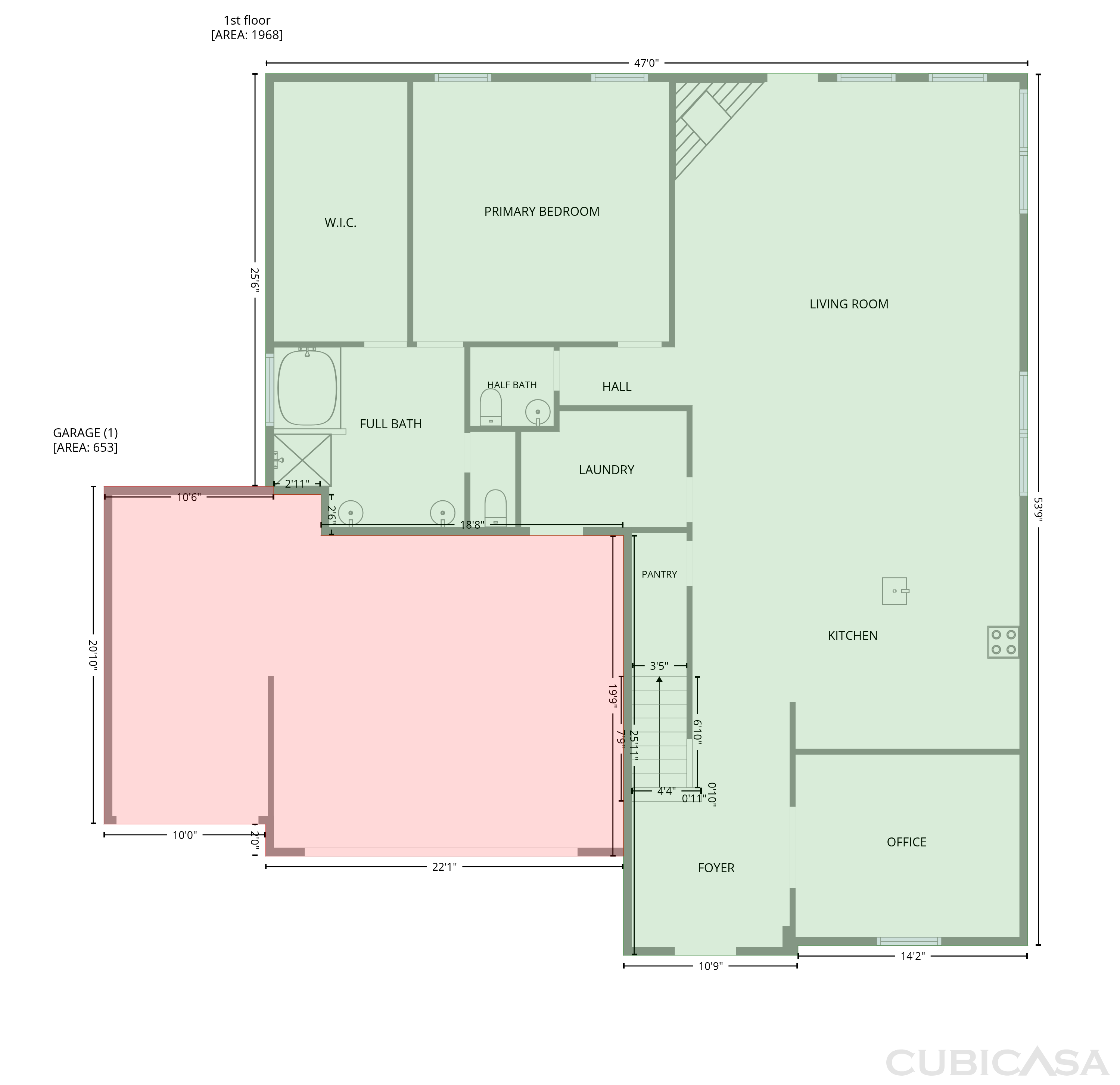 Main Floor of 7913 Caddo Cv, McKinney, TX