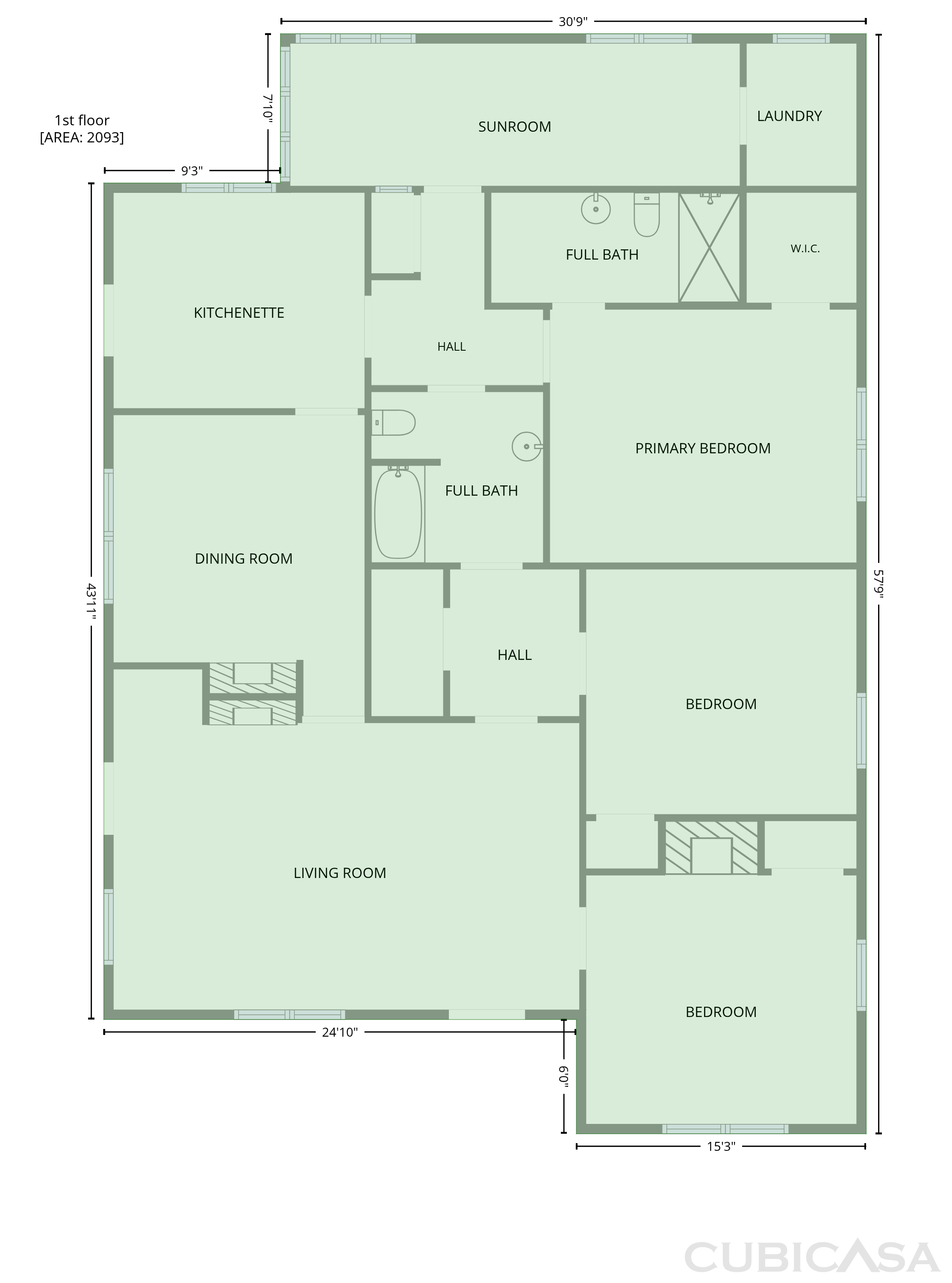 Main Floor of 289 Almon Rd, Covington, GA
