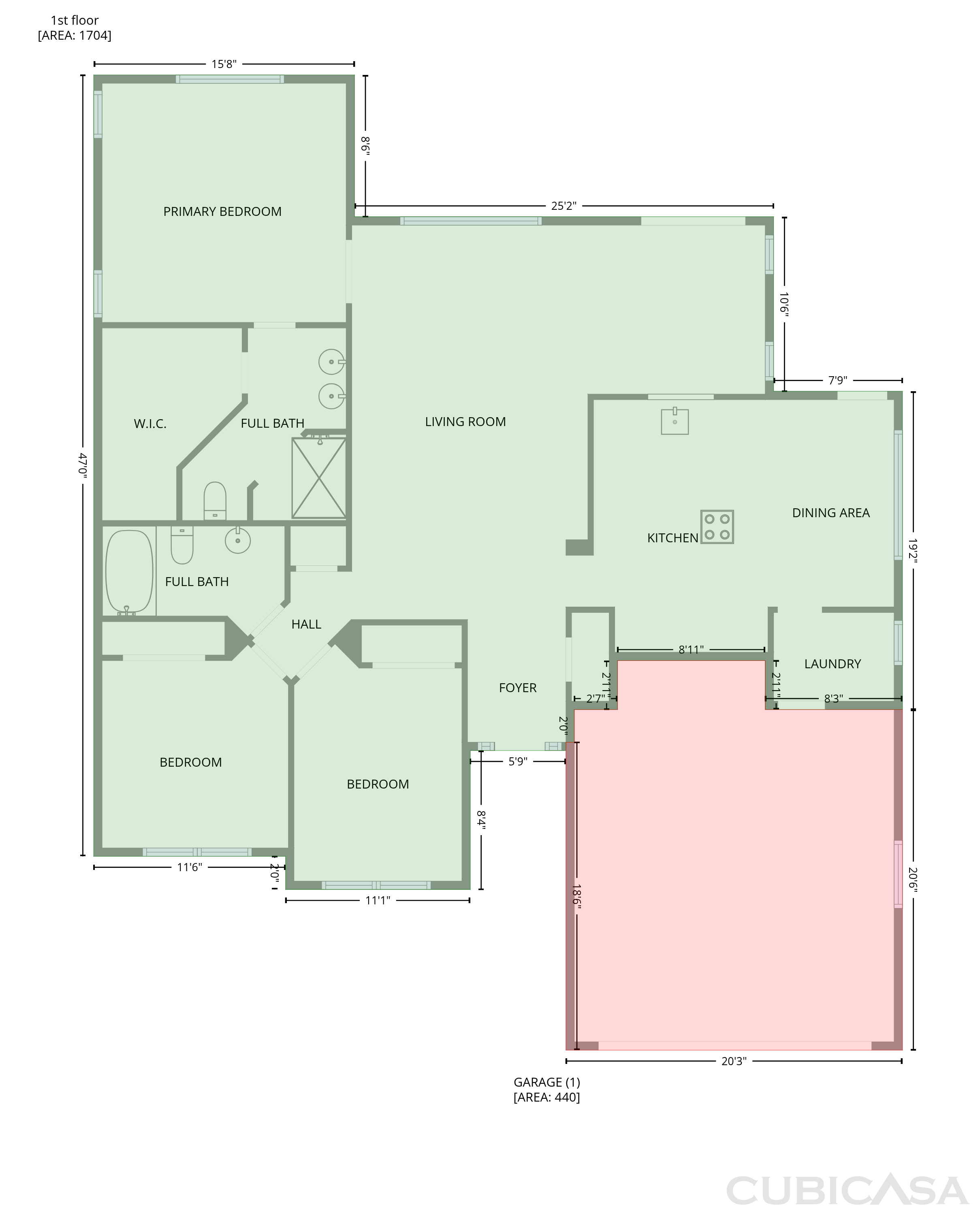 Main Floor of 1407 Figueroa St, The Villages, FL
