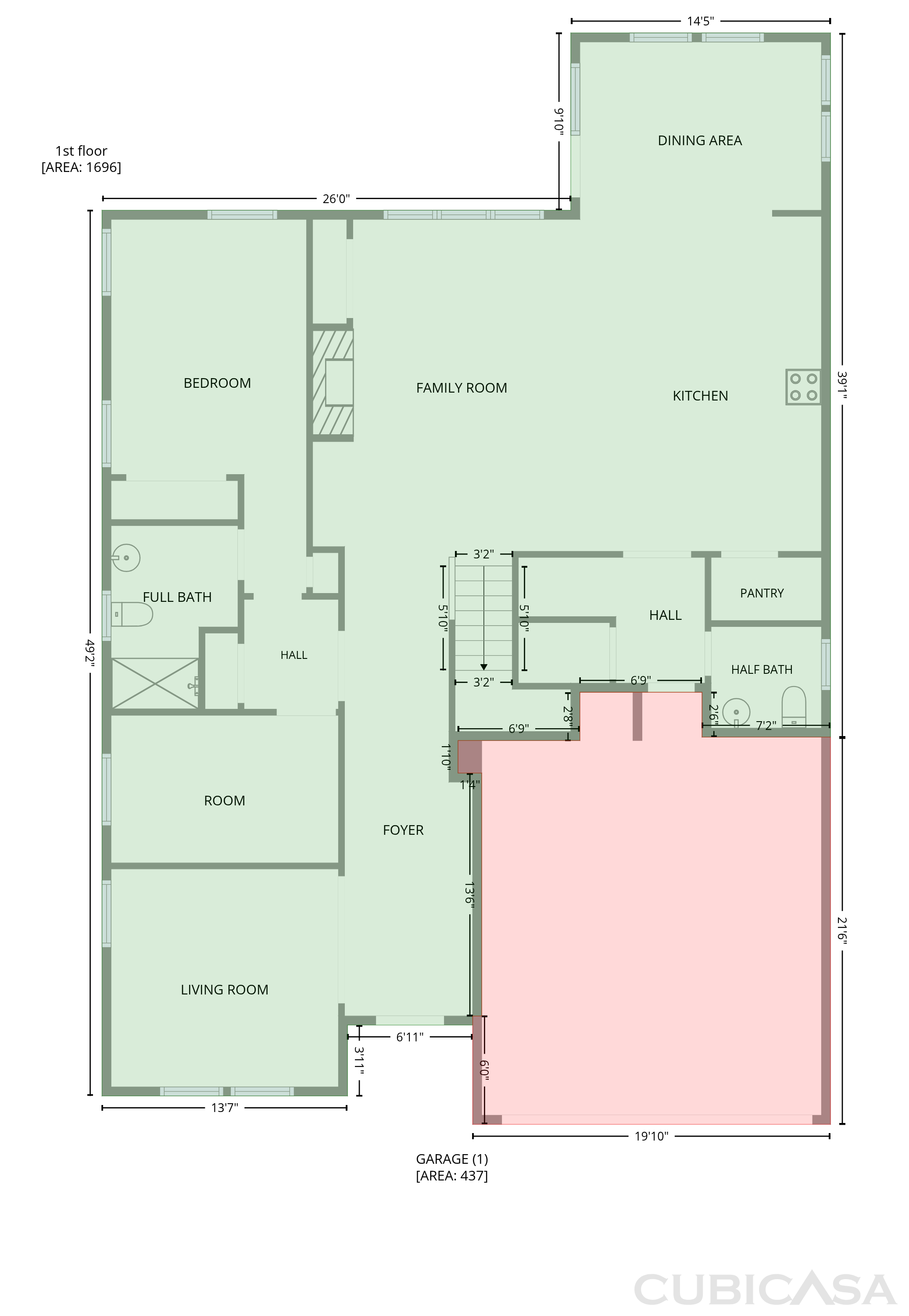 Main Floor of 3219 Shirecrest Ln, Dacula, GA