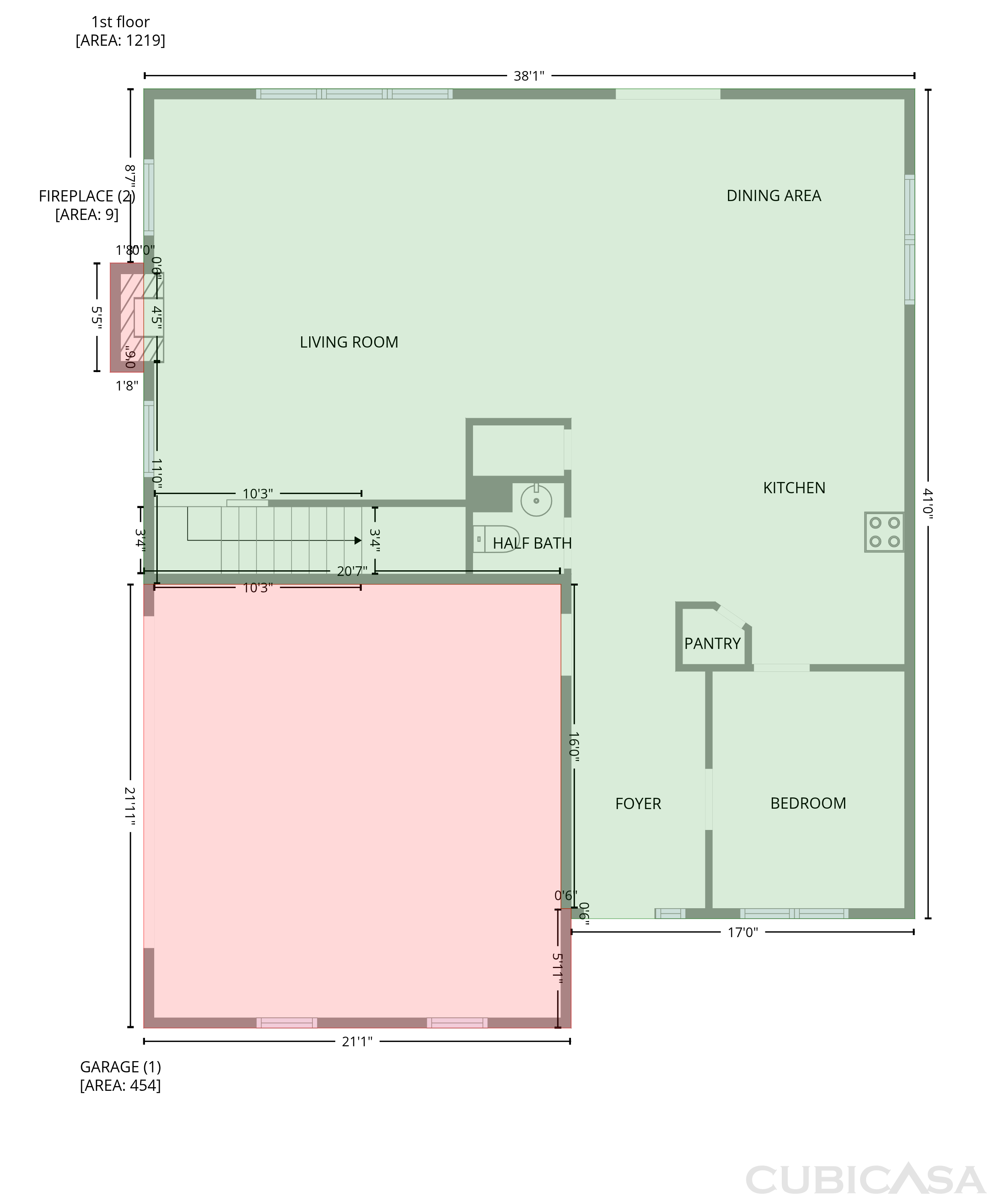 Main Floor of 5837 McDowell Run Dr, Huntersville, NC