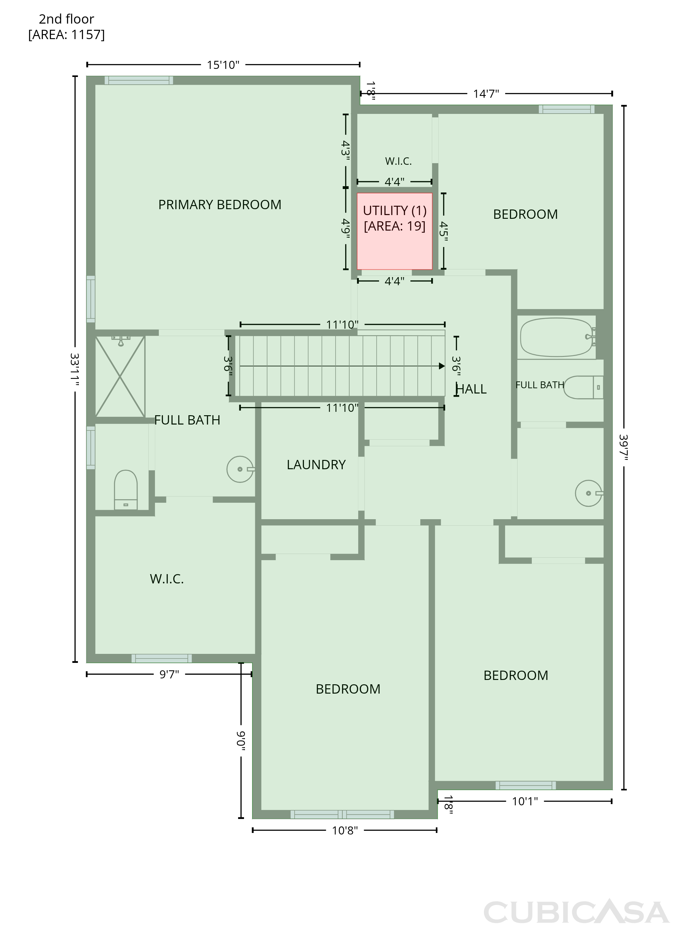 Second Floor of 9181 War Eagles Way, Ashland City, TN