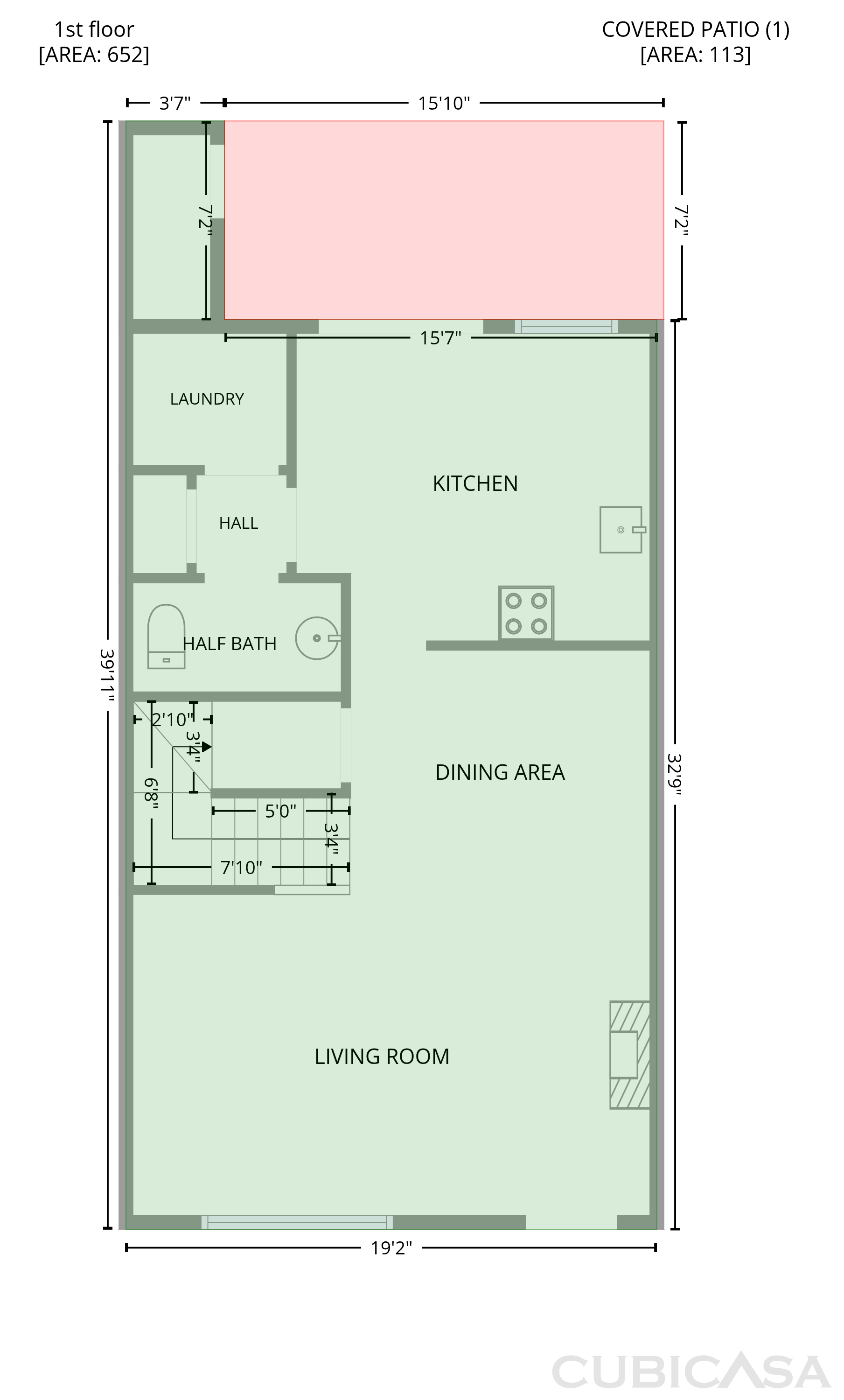 Main Floor of 112 Taylor Cir, Goose Creek, SC