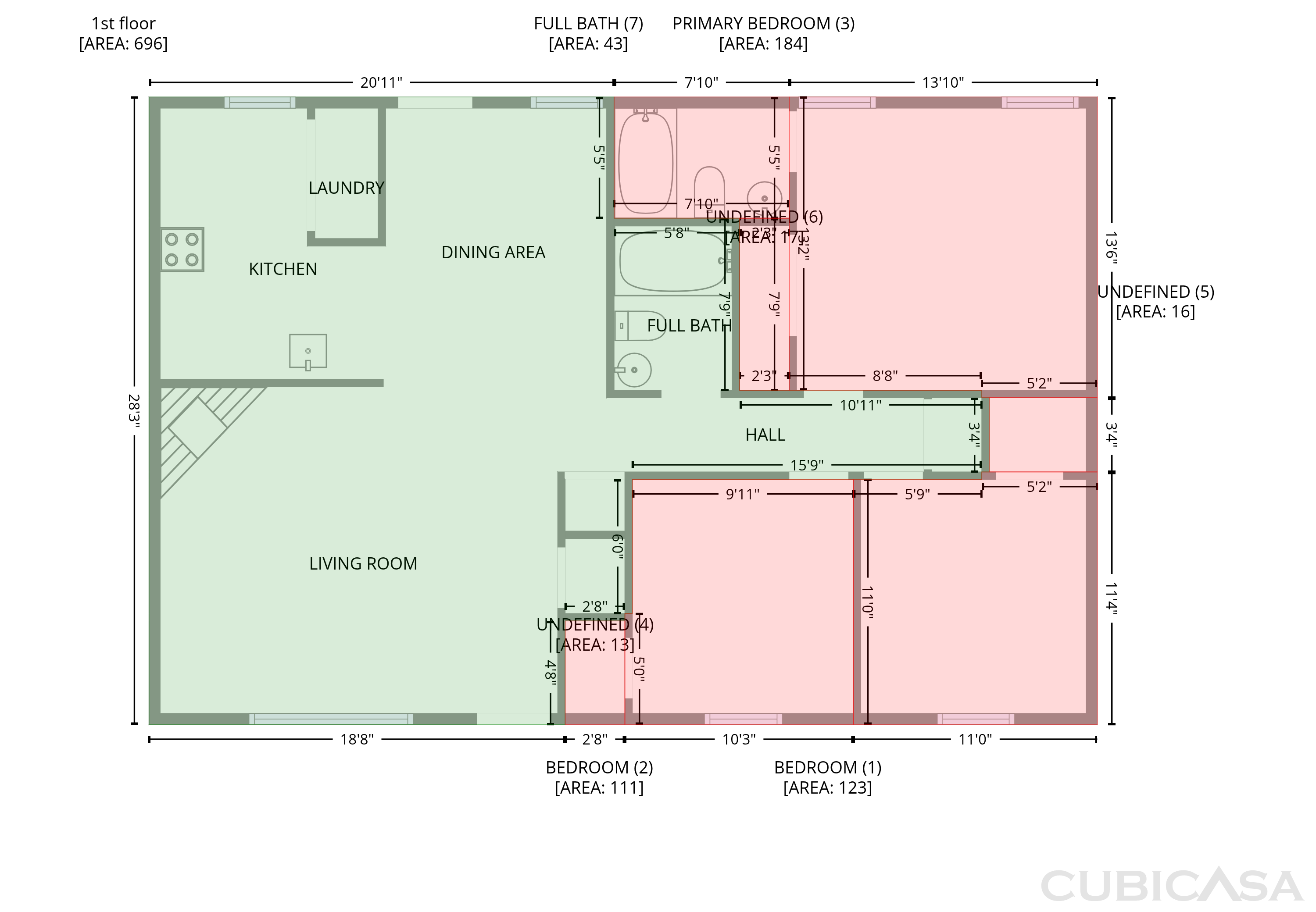 Main Floor of 3353 Homeward Trl, Ellenwood, GA