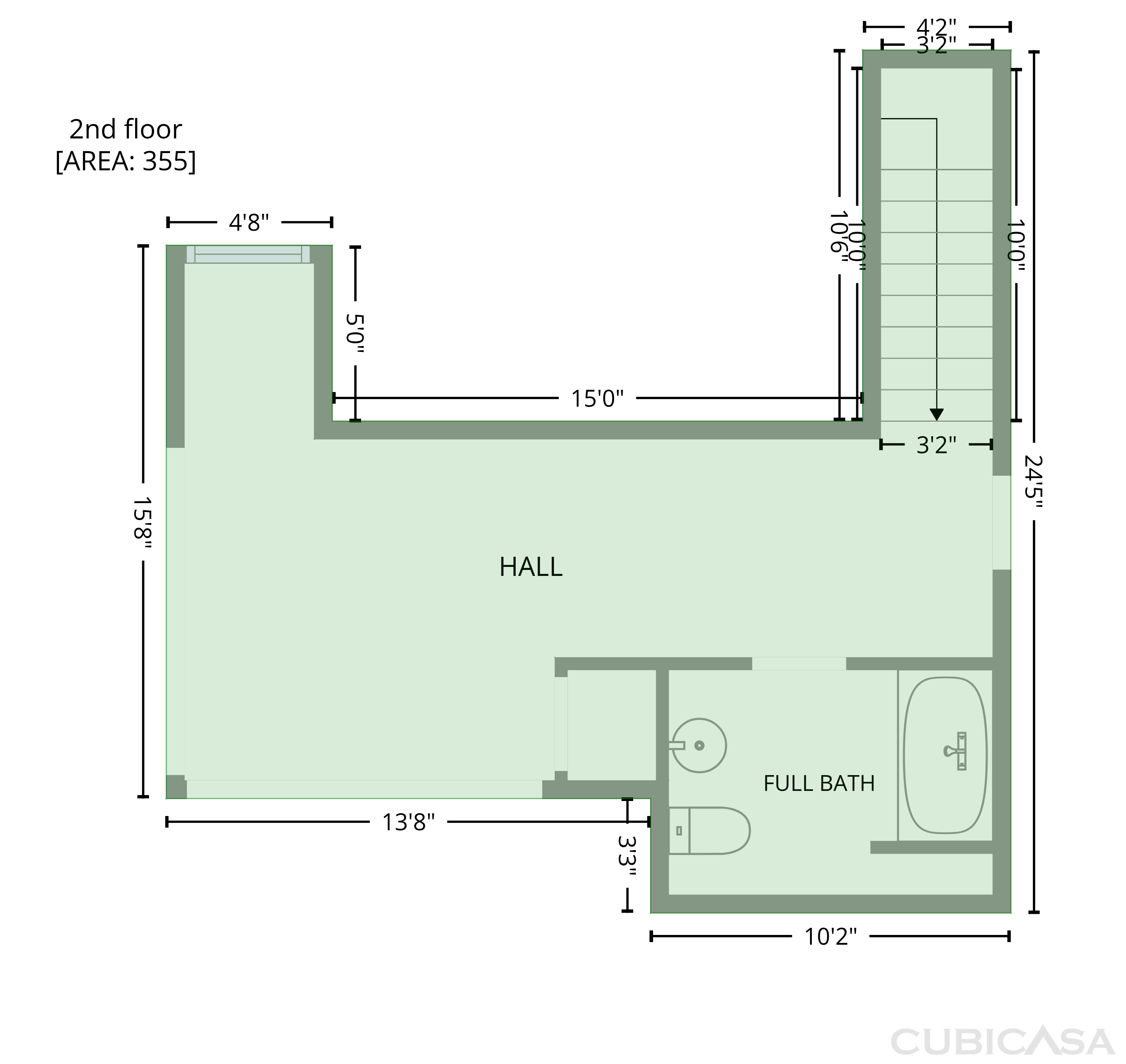 Second Floor of 55 Concord Ct, Covington, GA