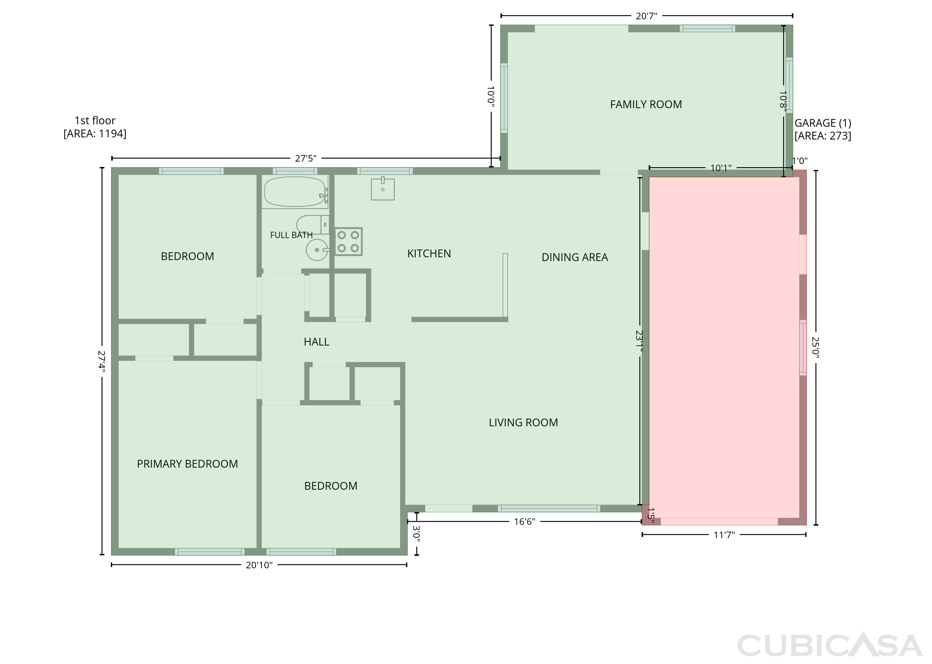 Main Floor of 6920 Briggs Dr, Sacramento, CA