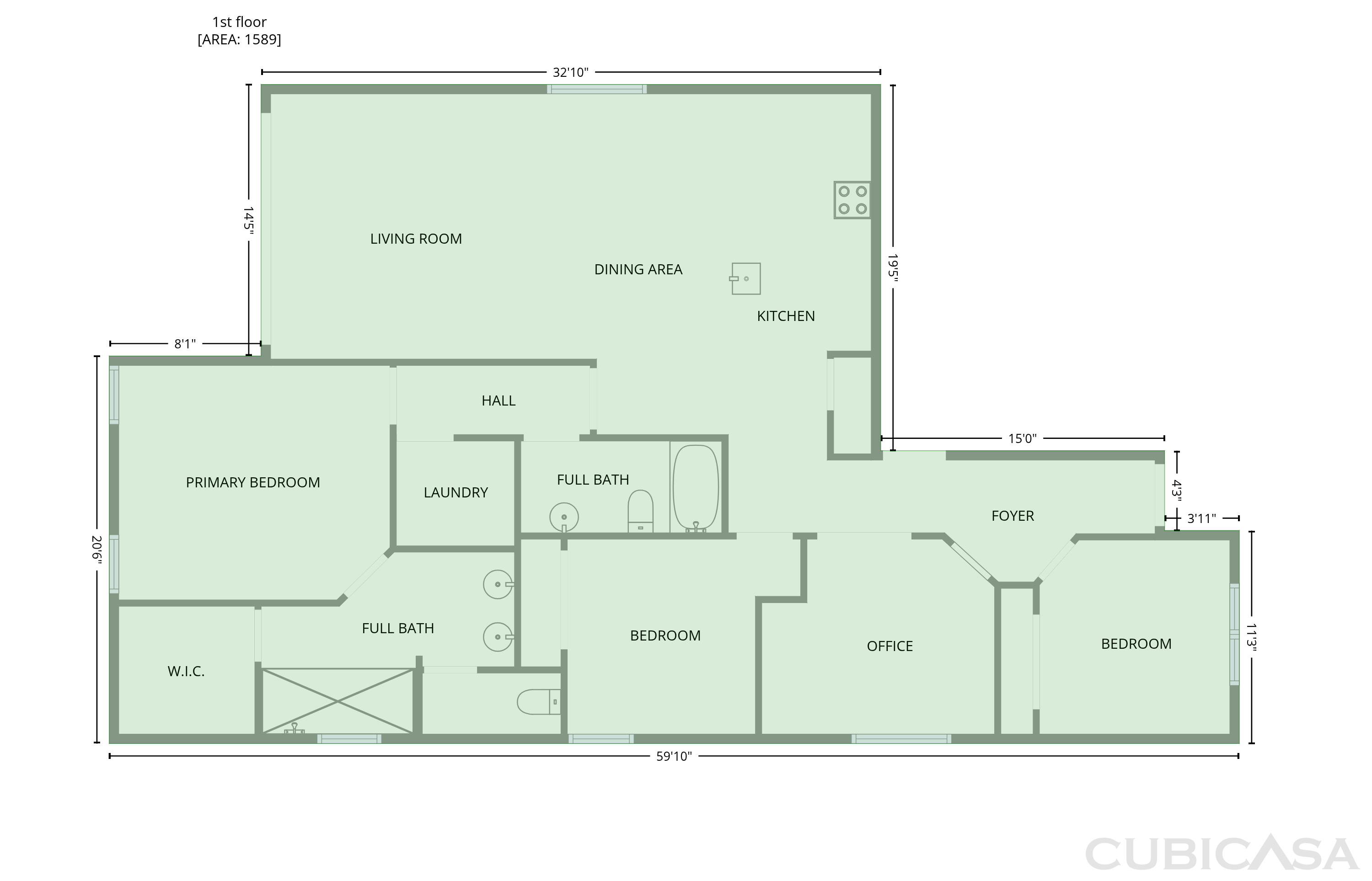 Main Floor of 23680 W Magnolia Dr, Buckeye, AZ