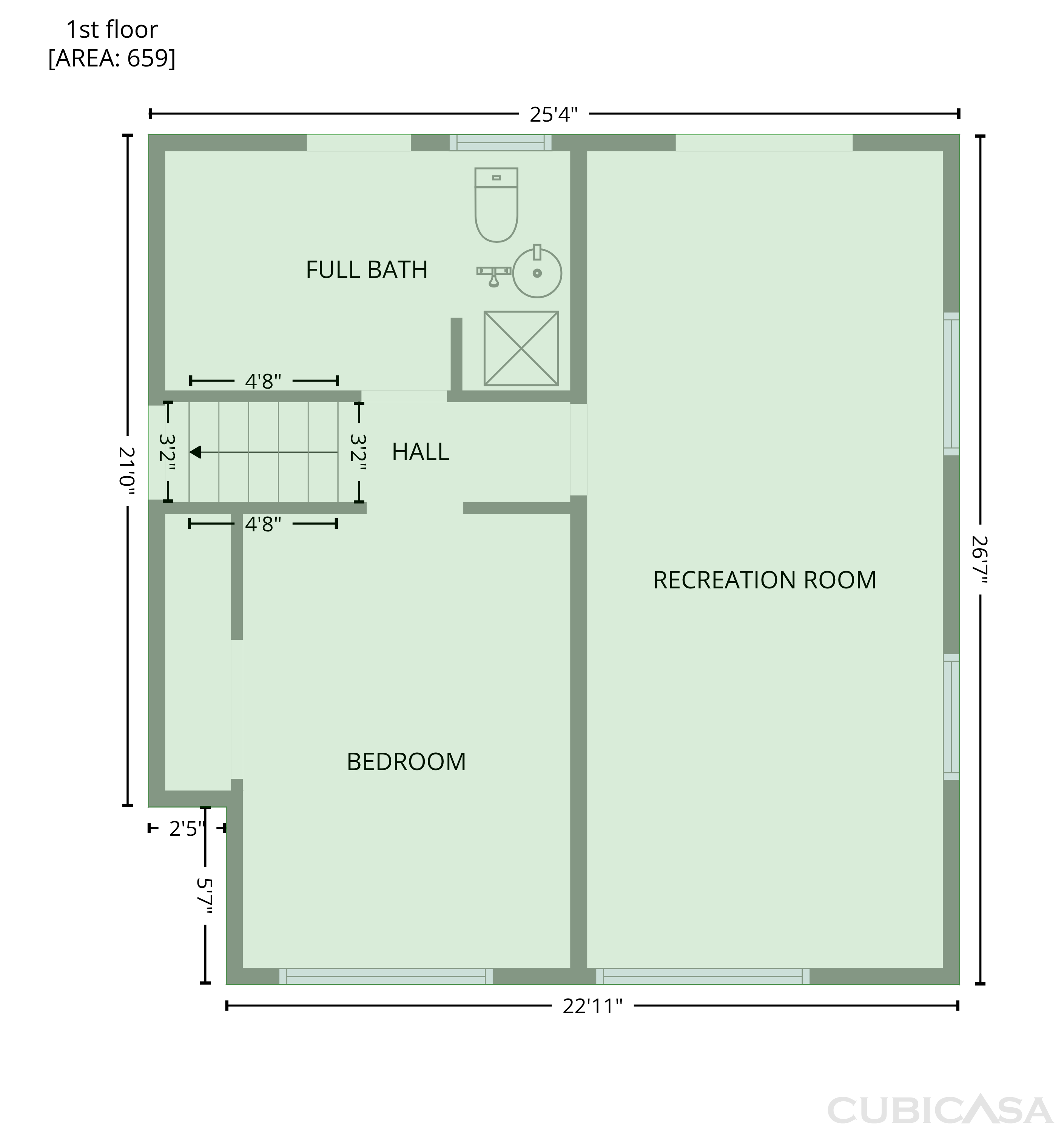 Main Floor of 810 Beaver Dam Rd, Raleigh, NC