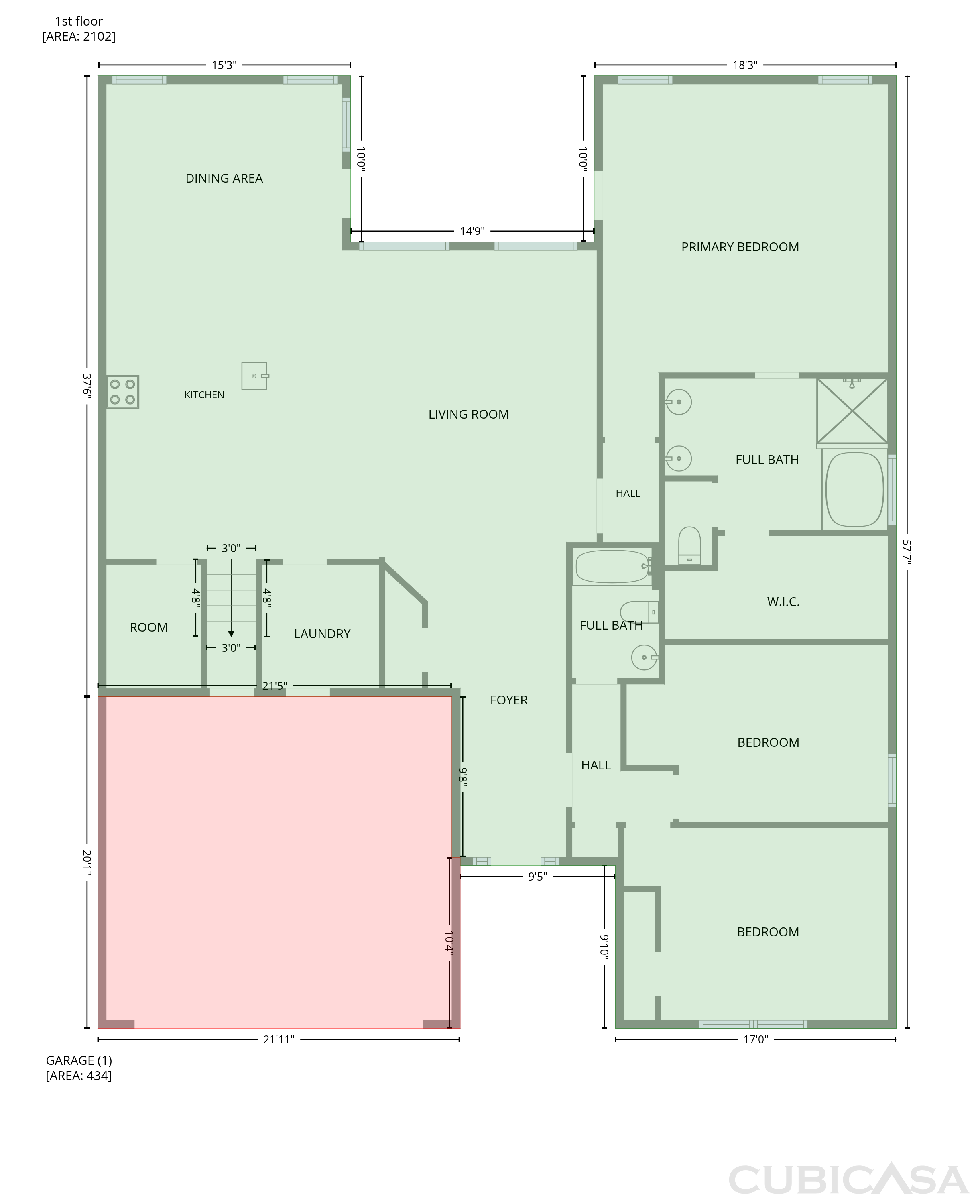 Main Floor of 6372 Spring Cove Dr, Flowery Branch, GA