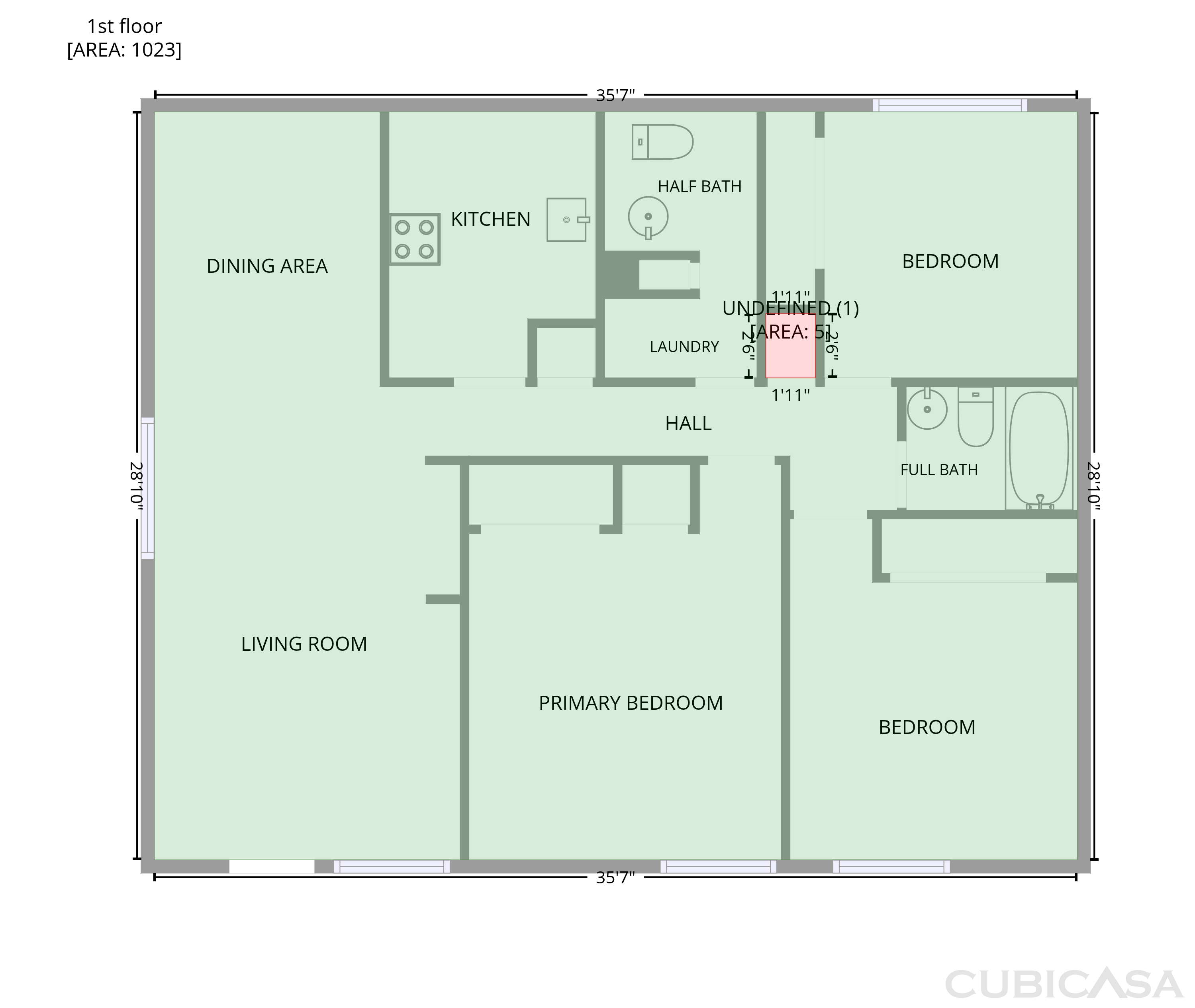 Main Floor of 7040 Longstreet Dr, Raleigh, NC