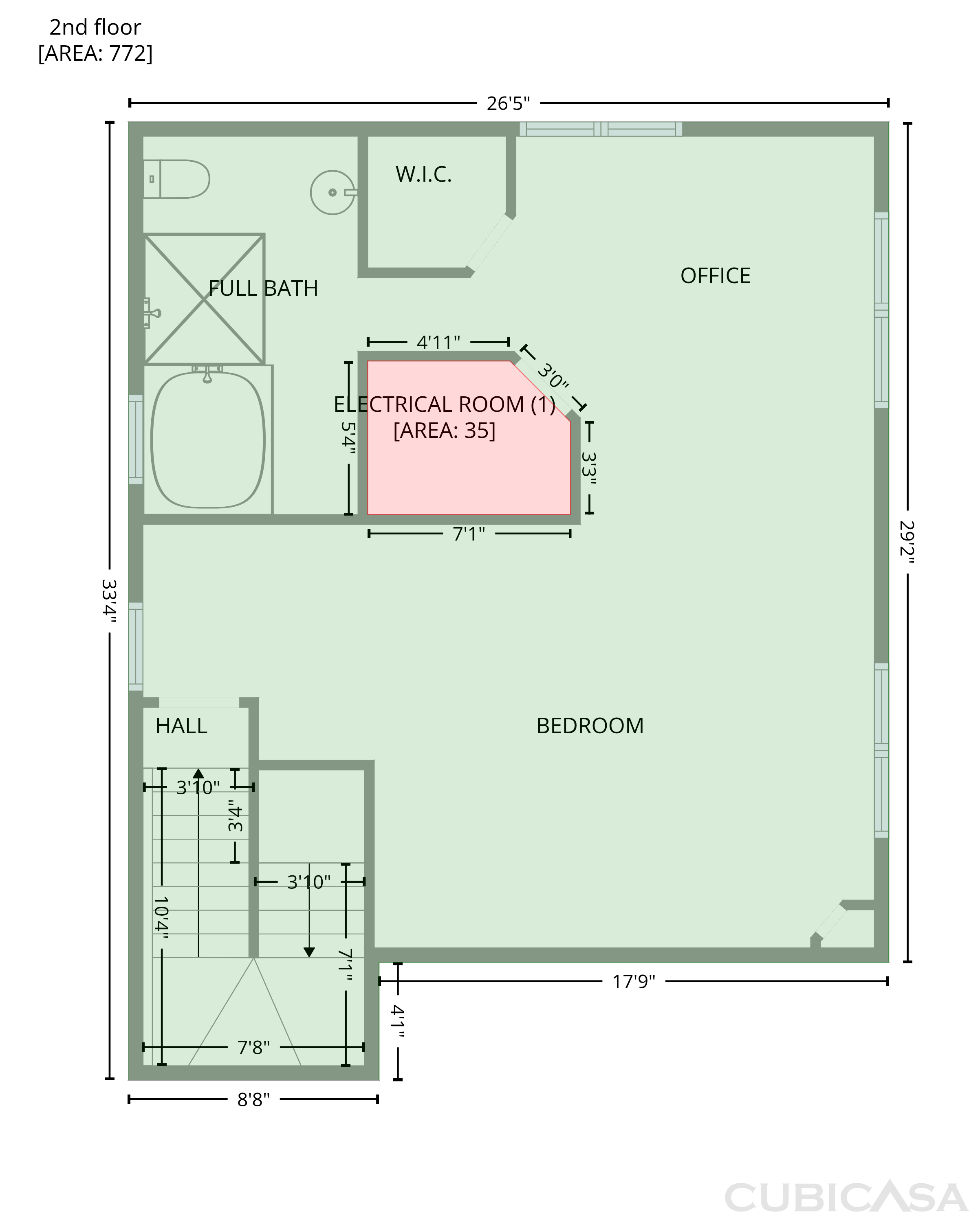 Second Floor of 37 Osprey St, Safety Harbor, FL
