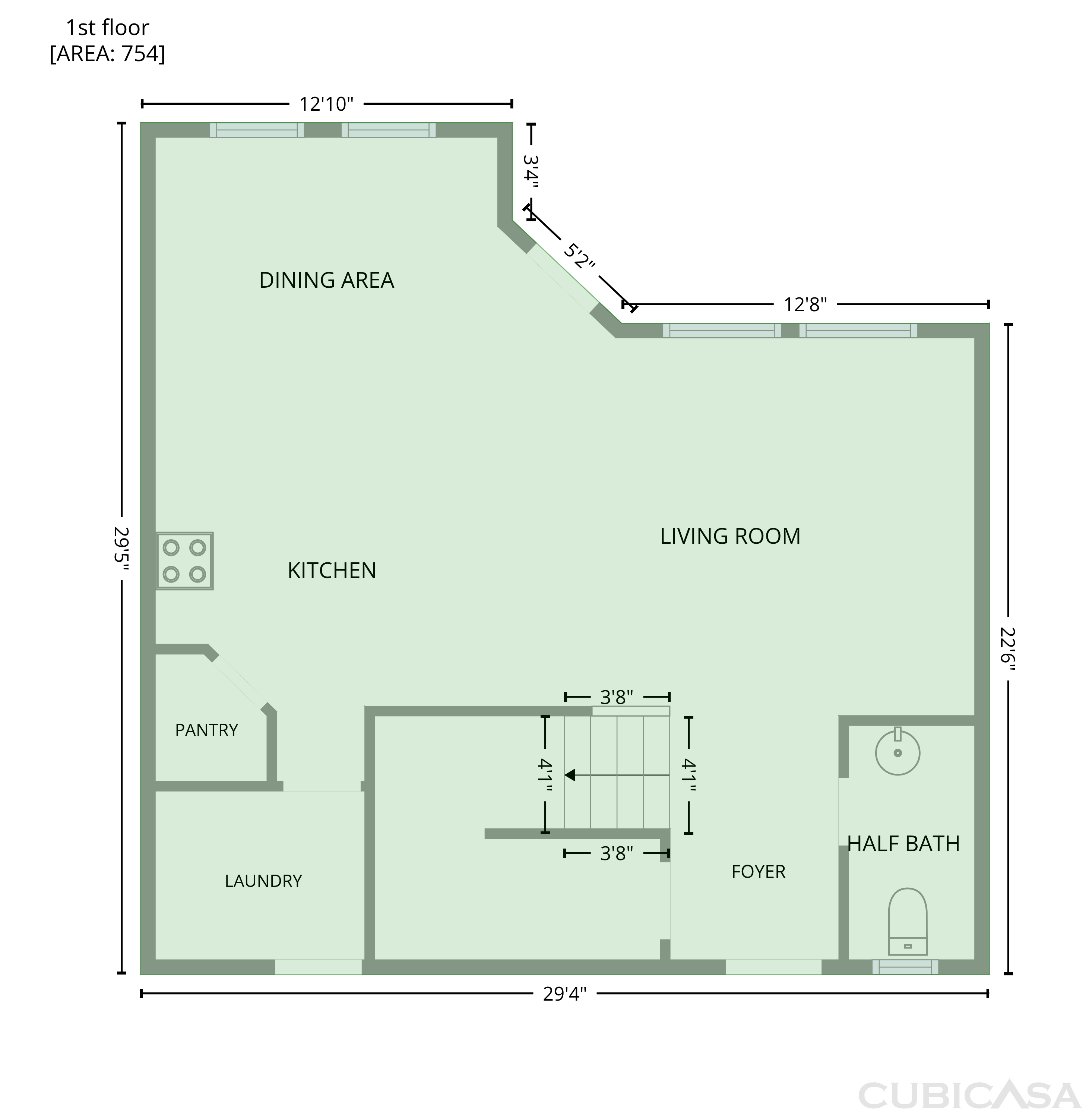 Main Floor of 404 Camino Bay Dr, Katy, TX