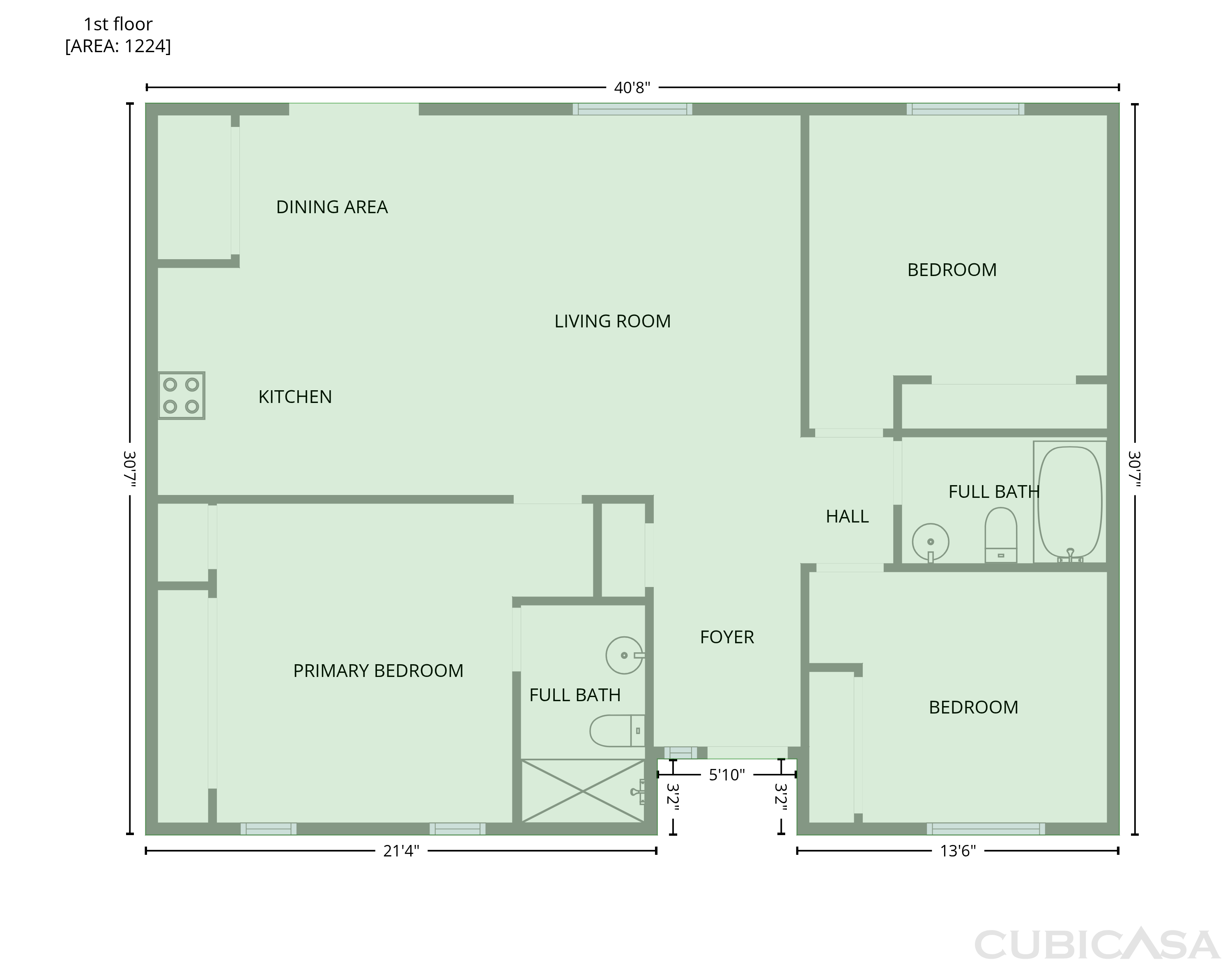 Main Floor of 2300 E Magma Rd, San Tan Valley, AZ