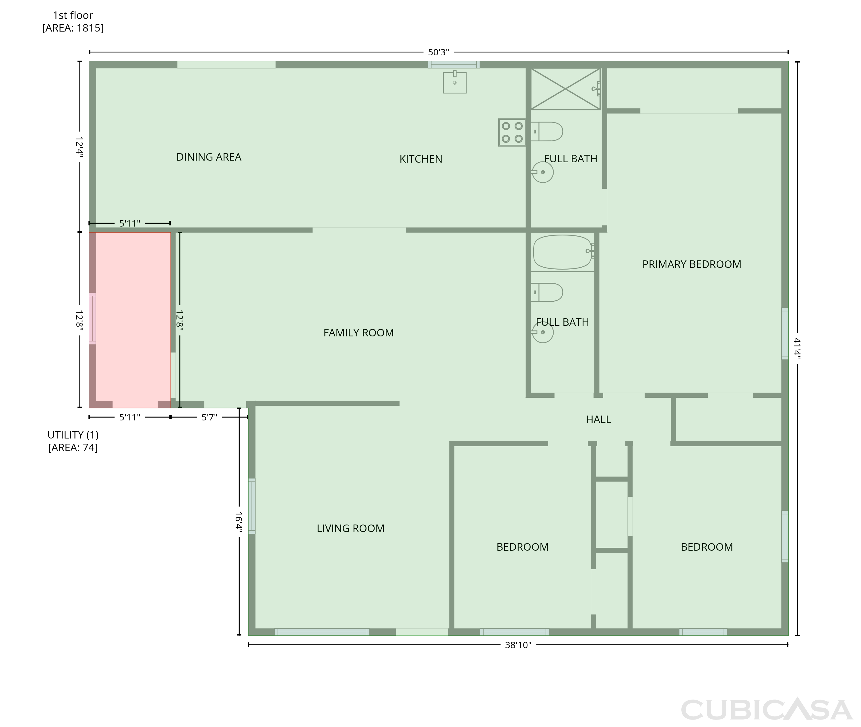 Main Floor of 715 Drawdy Rd, Babson Park, FL