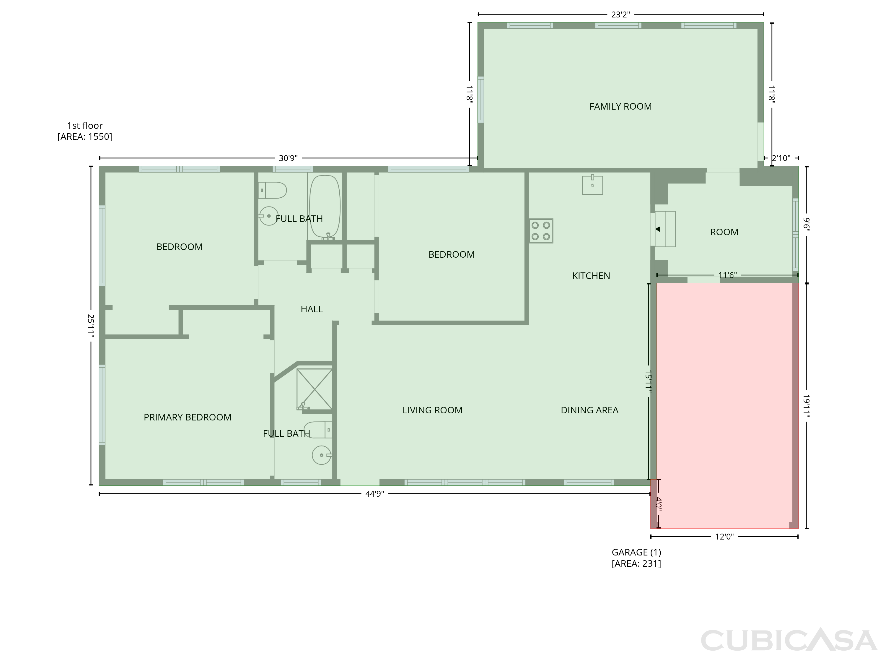 Main Floor of 6535 Lou Dr N, Jacksonville, FL