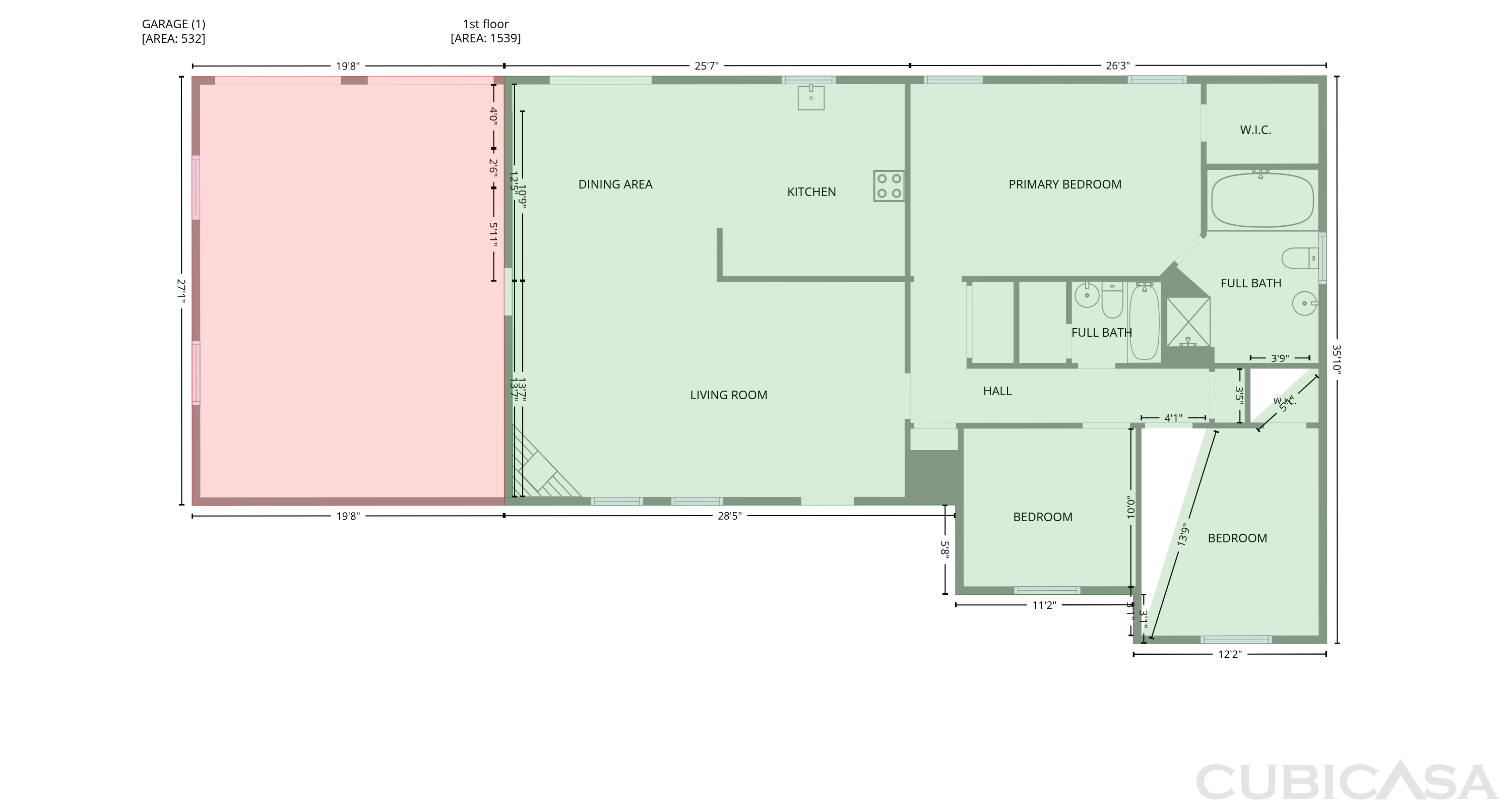 Main Floor of 8507 Deer Path Ct, Stokesdale, NC