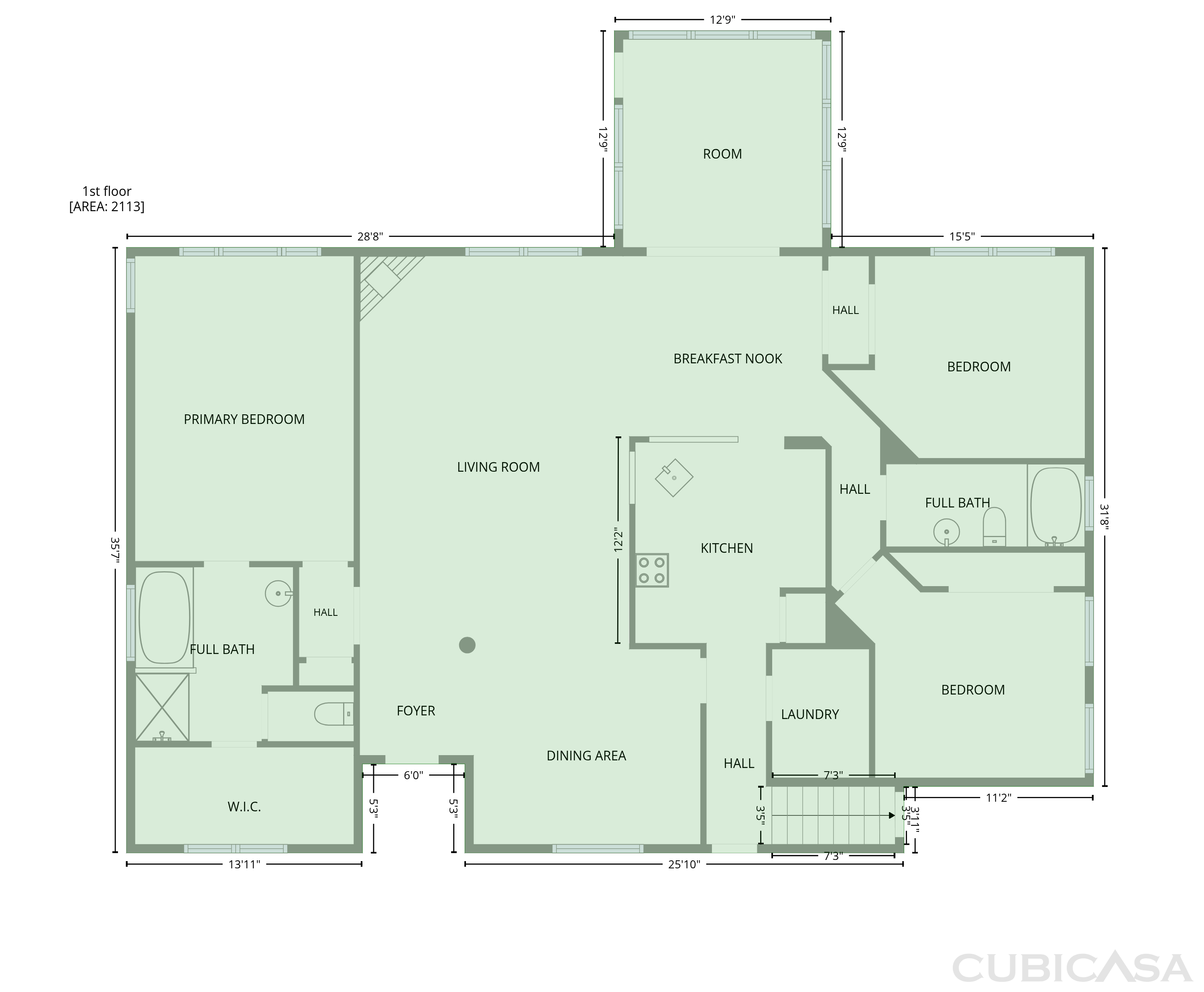 Main Floor of 313 Glen Eagles Dr, Summerville, SC