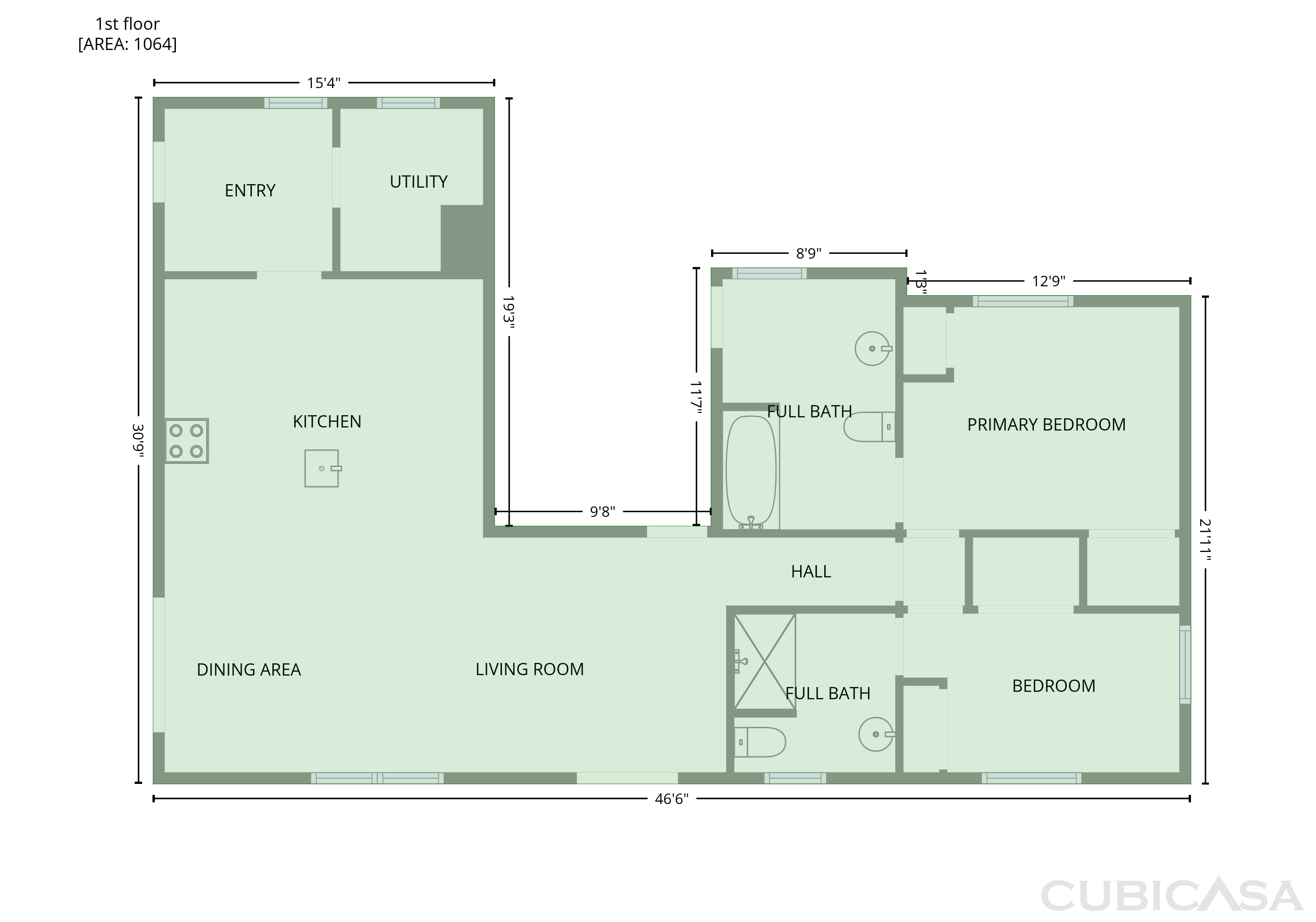 Main Floor of 53 Inez Way, Stafford, VA