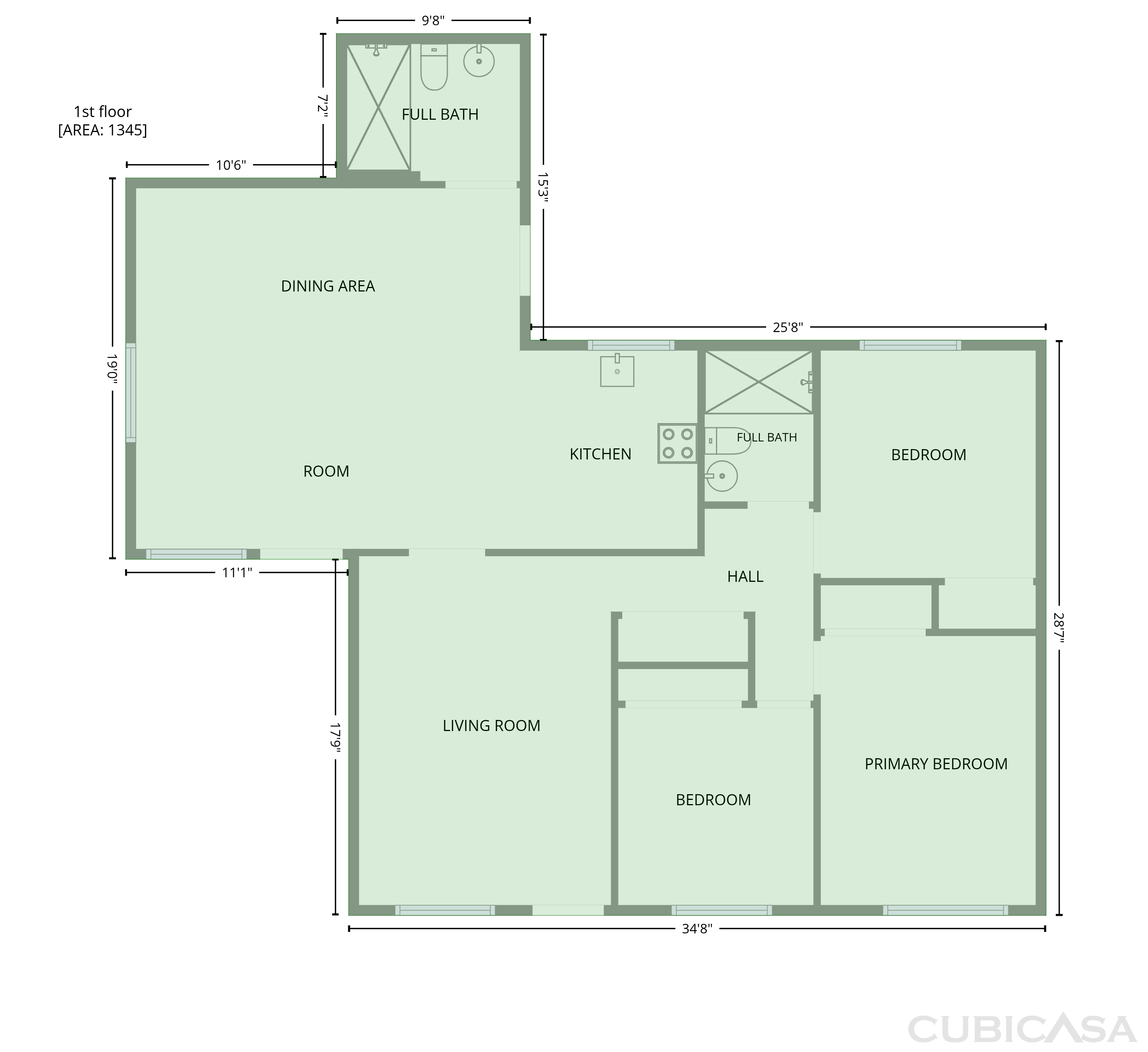 Main Floor of 1738 W North Ln, Phoenix, AZ