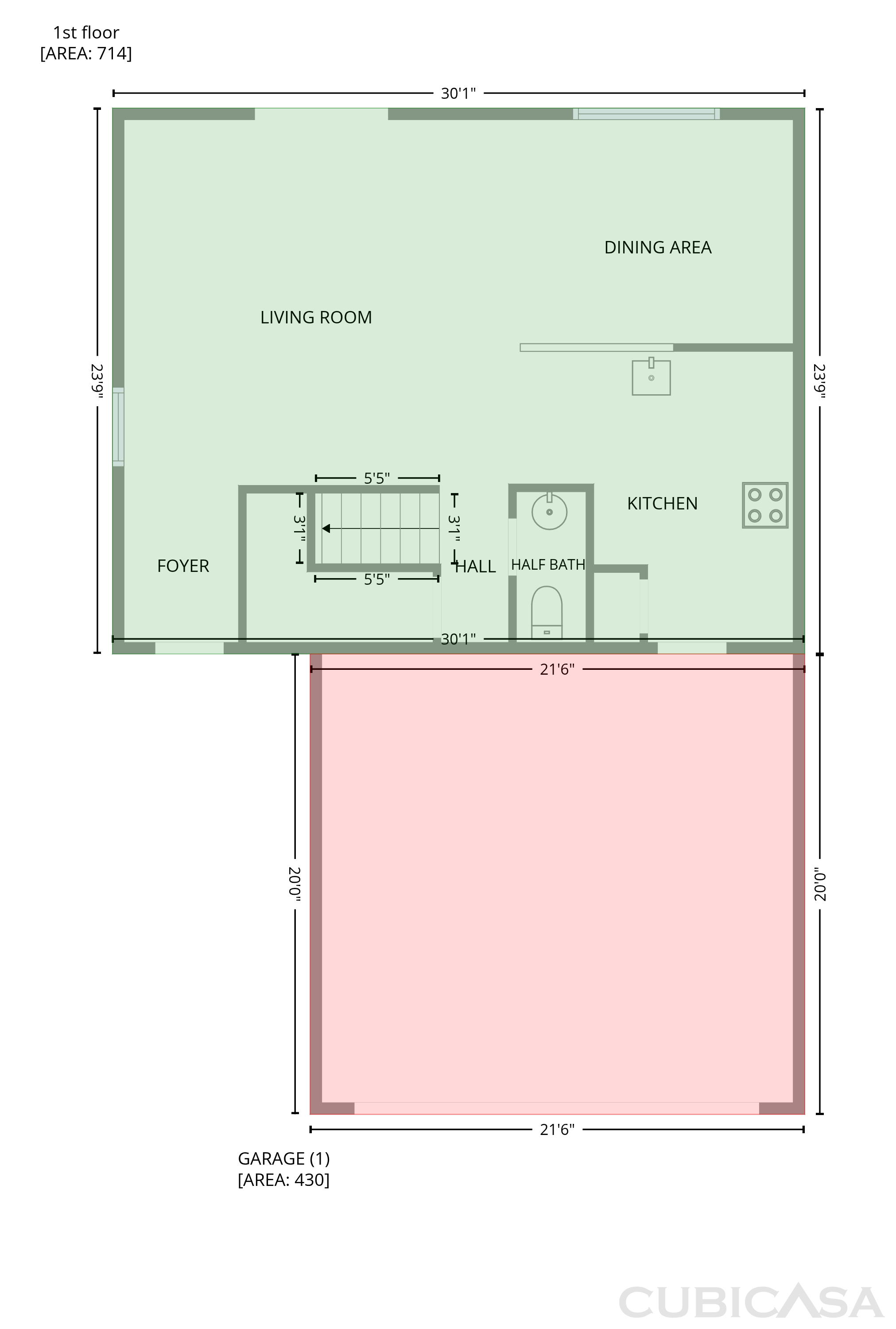 Main Floor of 935 W Placita Canalito, Green Valley, AZ