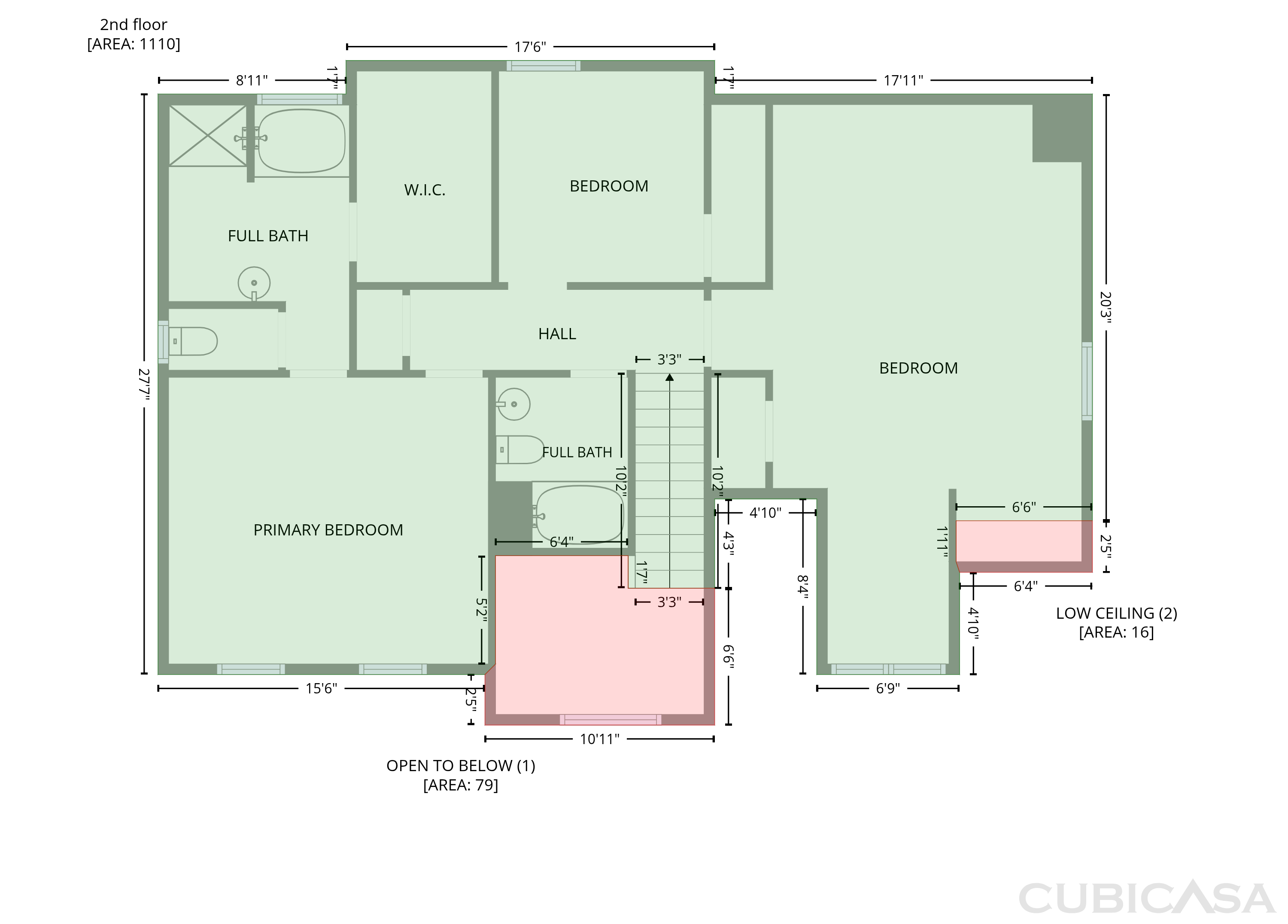 Second Floor of 96 Ashtonbrook Dr, McDonough, GA