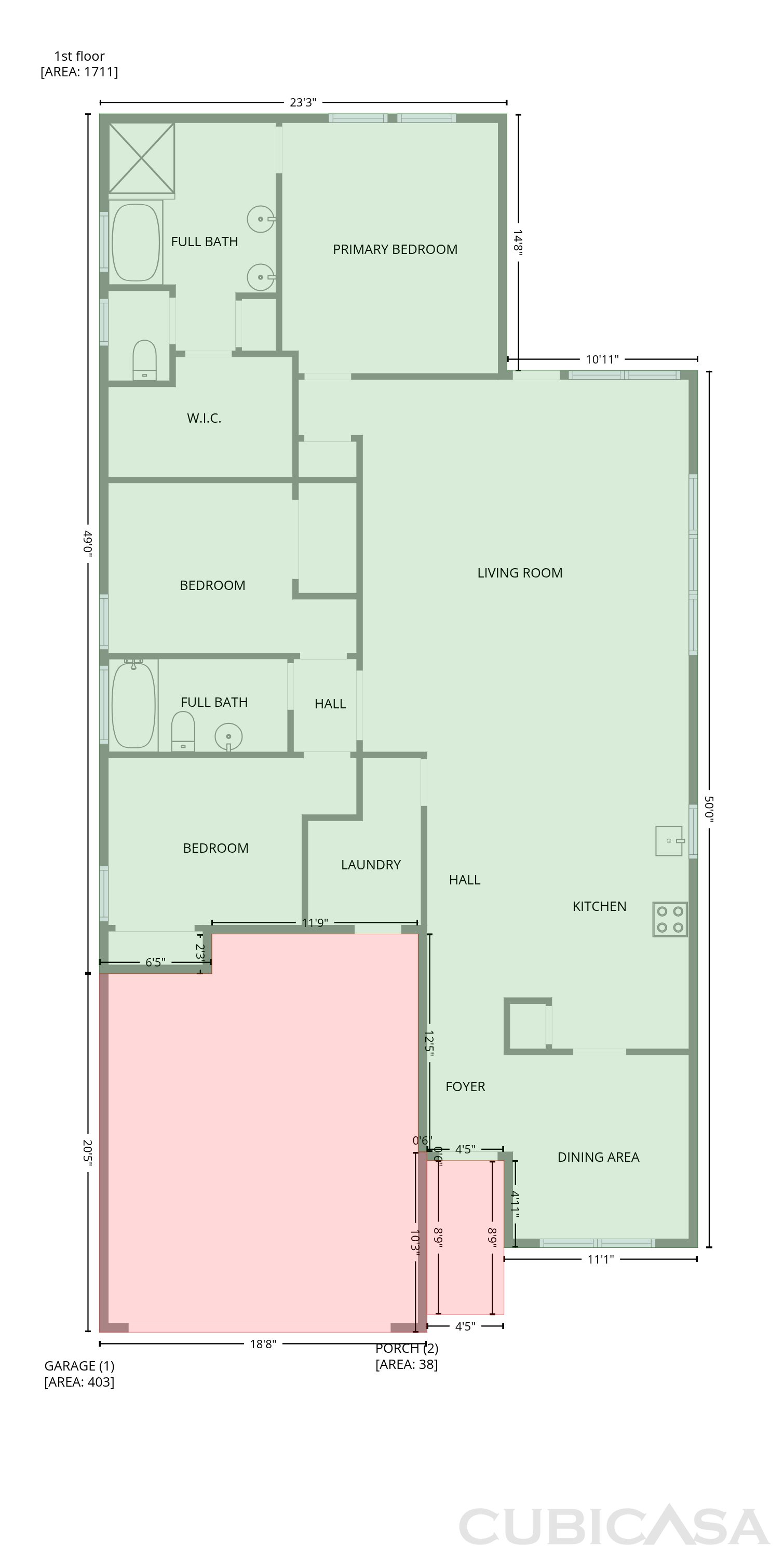 Main Floor of 222 Spruce Lake Rd, Huffman, TX