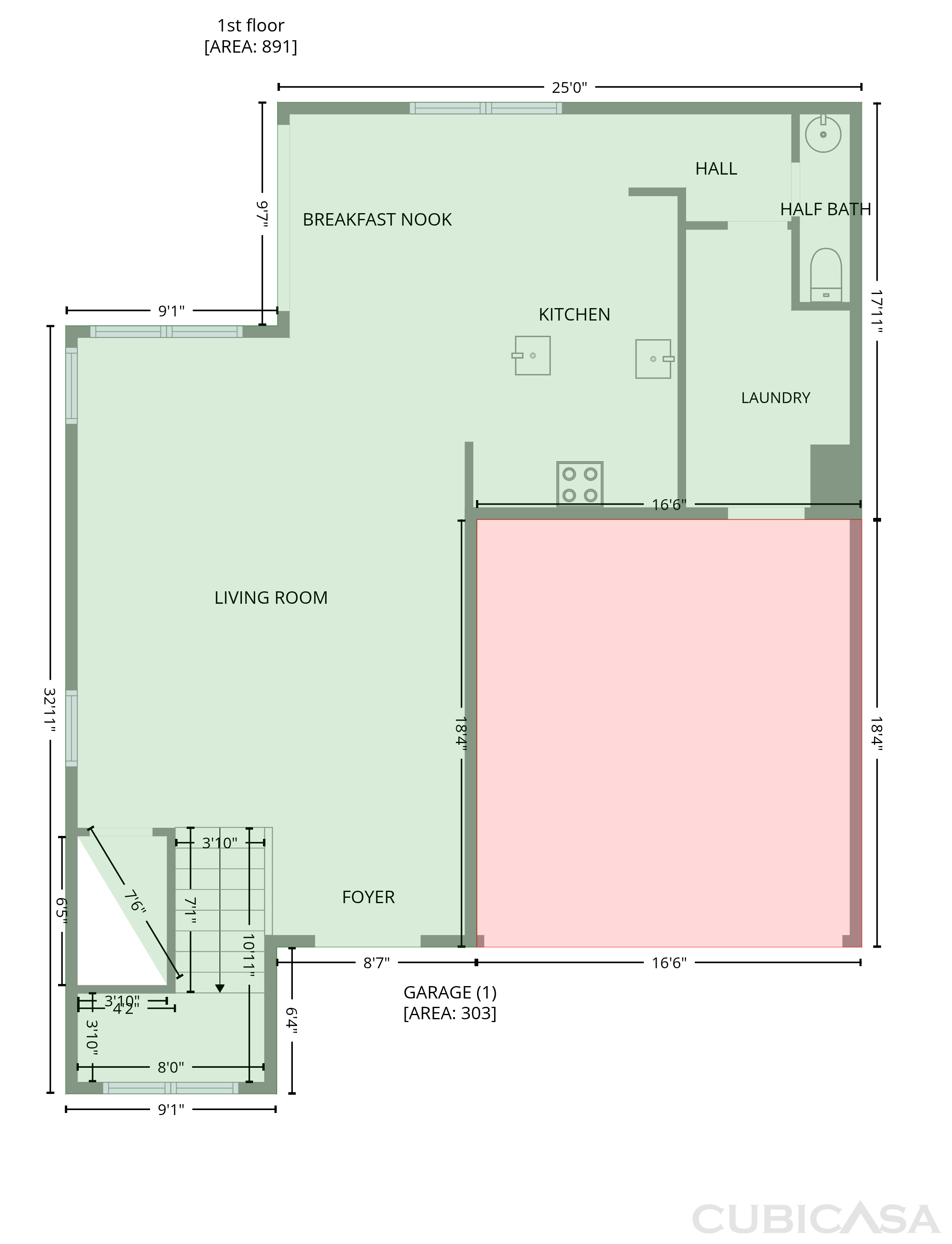 Main Floor of 11517 W Larkspur Rd, El Mirage, AZ