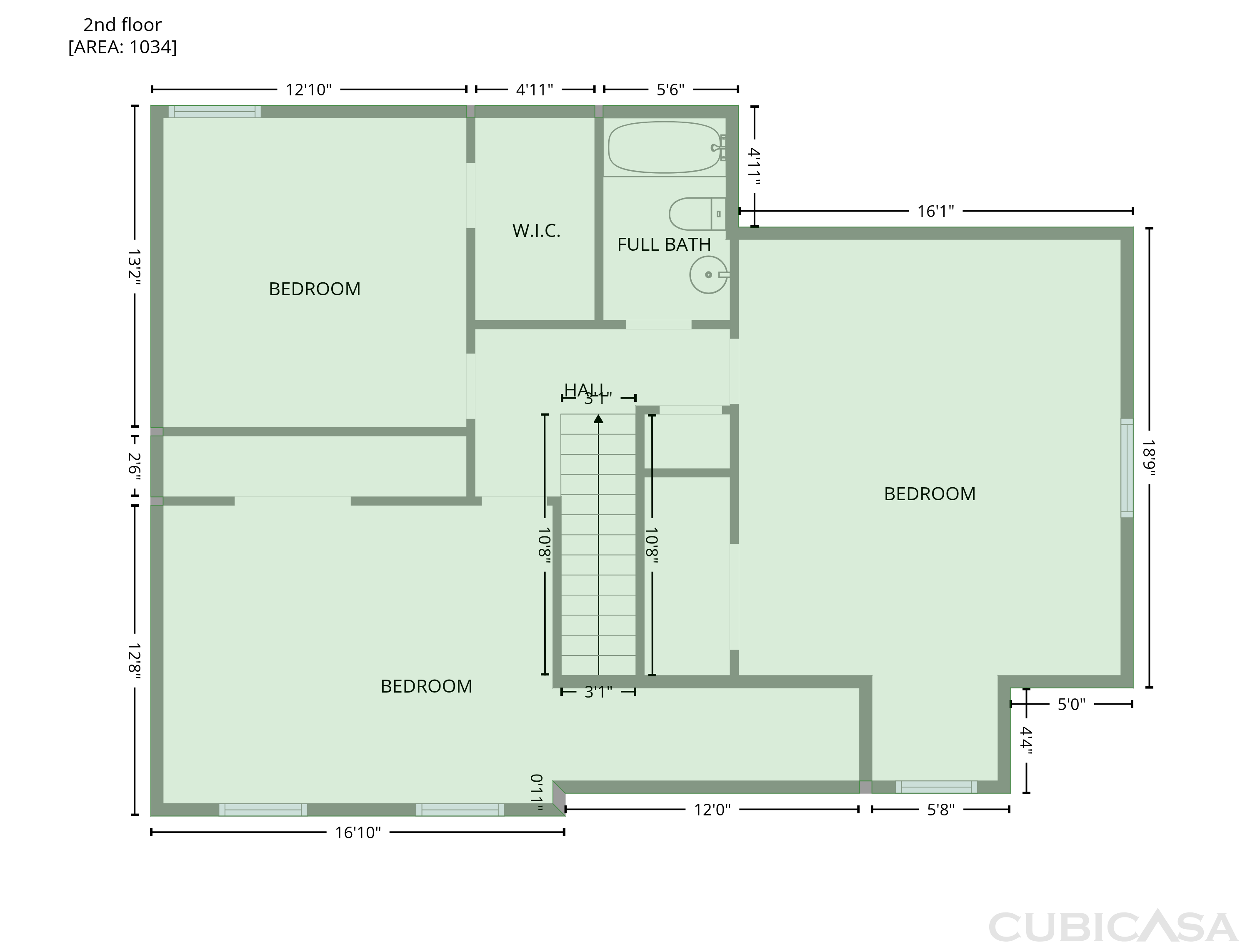 Third Floor of 44 Fairwood Dr, Dallas, GA