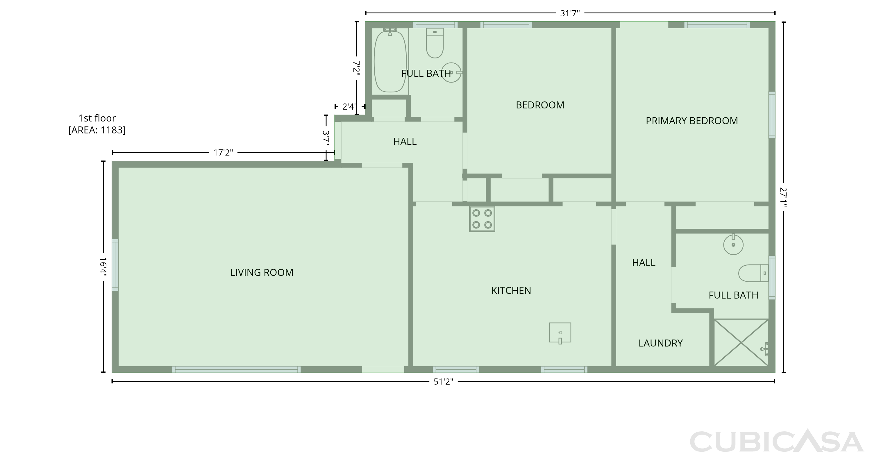 Second Floor of 313 Black St, Cherryville, NC