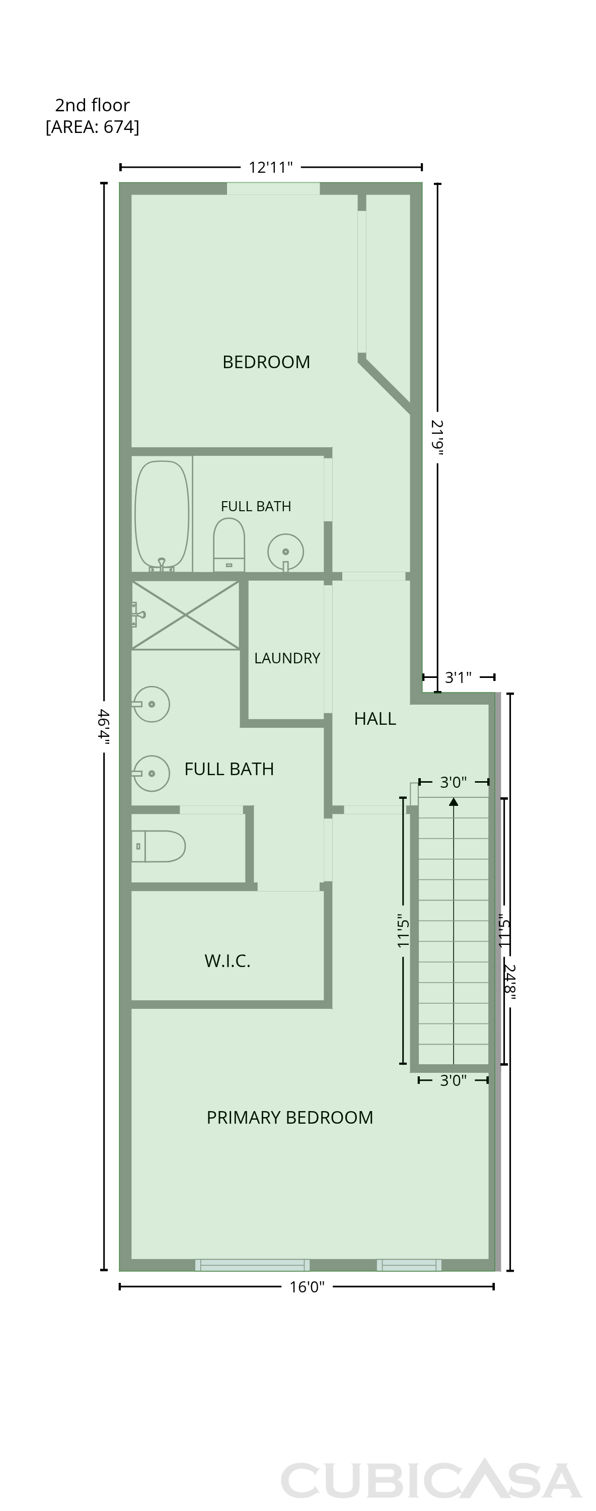Third Floor of 3127 Madsen St, Hayward, CA