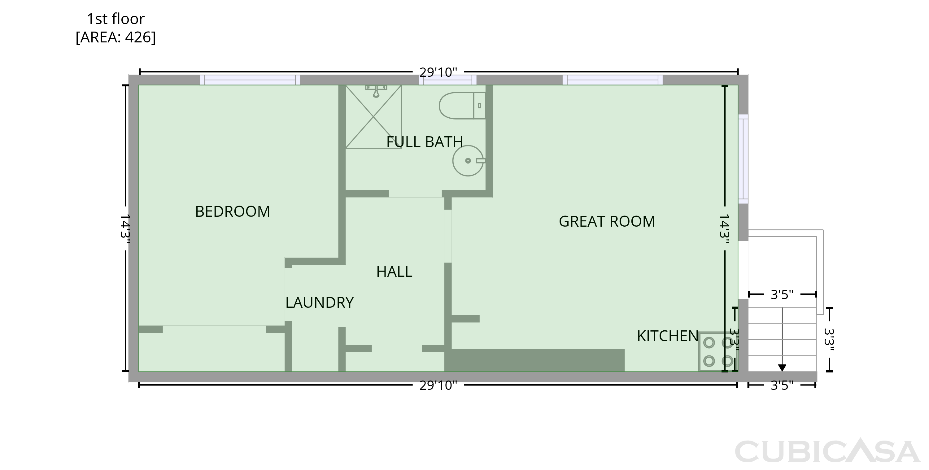 Main Floor of 1500 N 300 W, Provo, UT