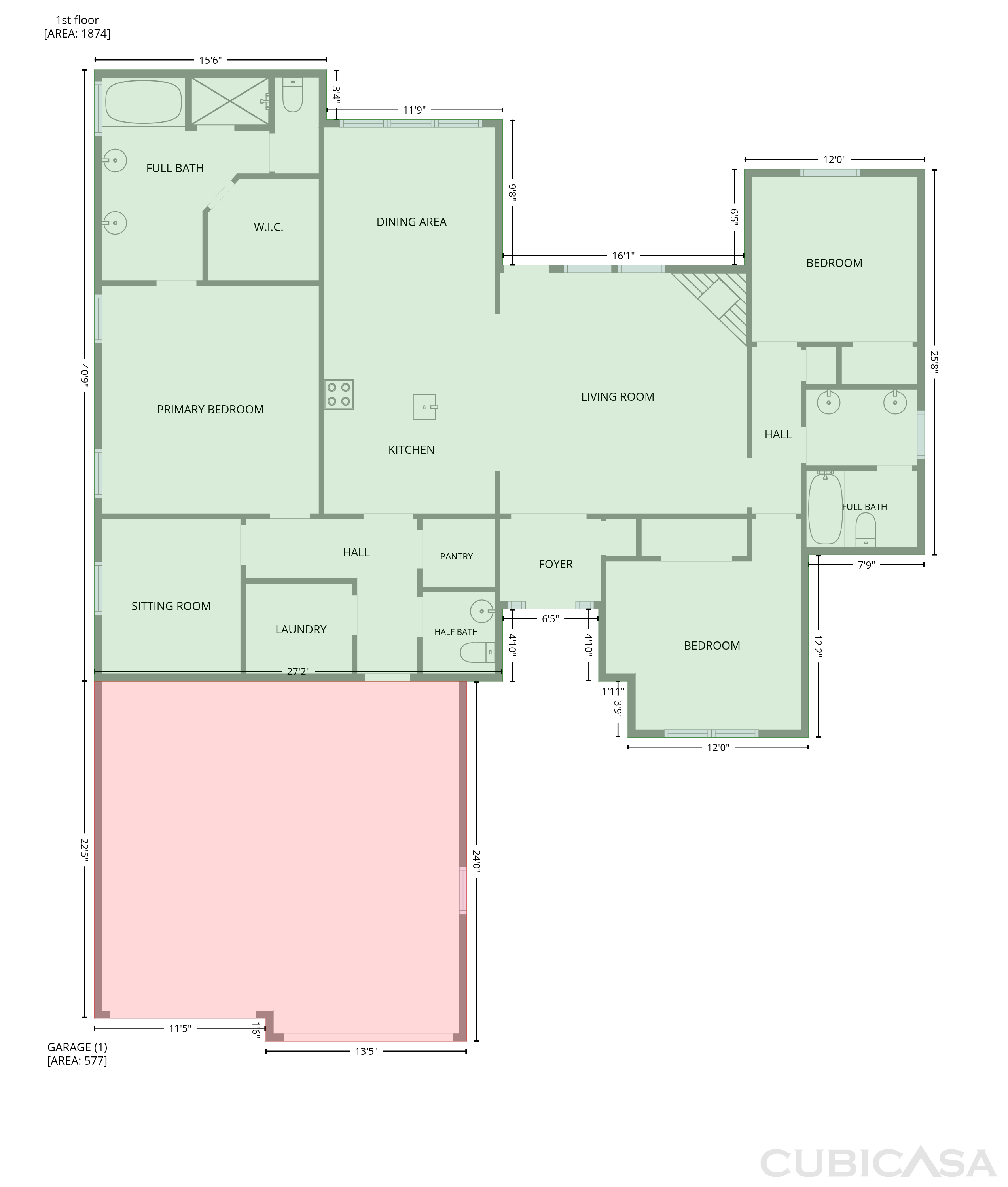 Main Floor of 3712 Magnolia Ct, Denison, TX