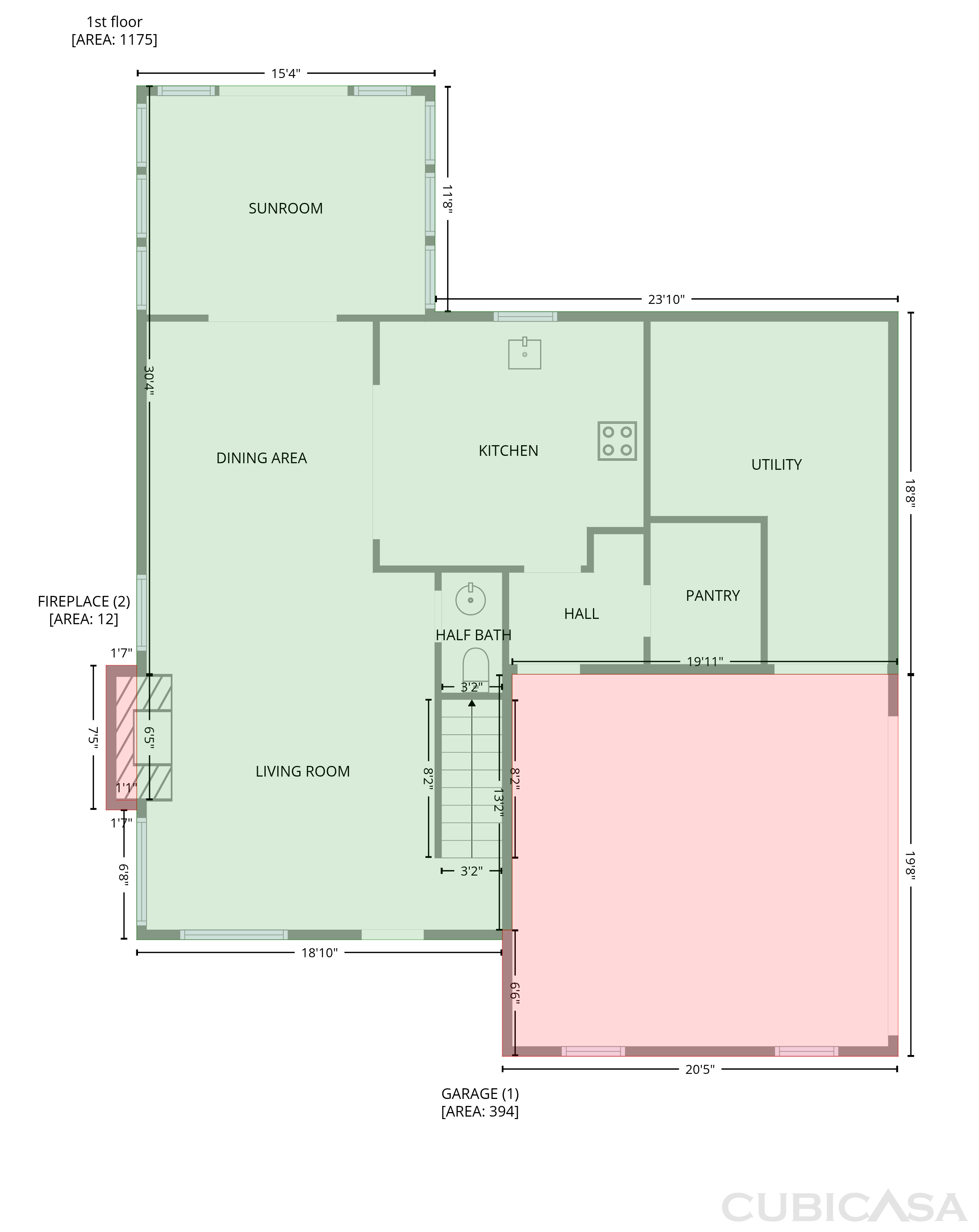 Main Floor of 605 Tugaloo Rd, Travelers Rest, SC