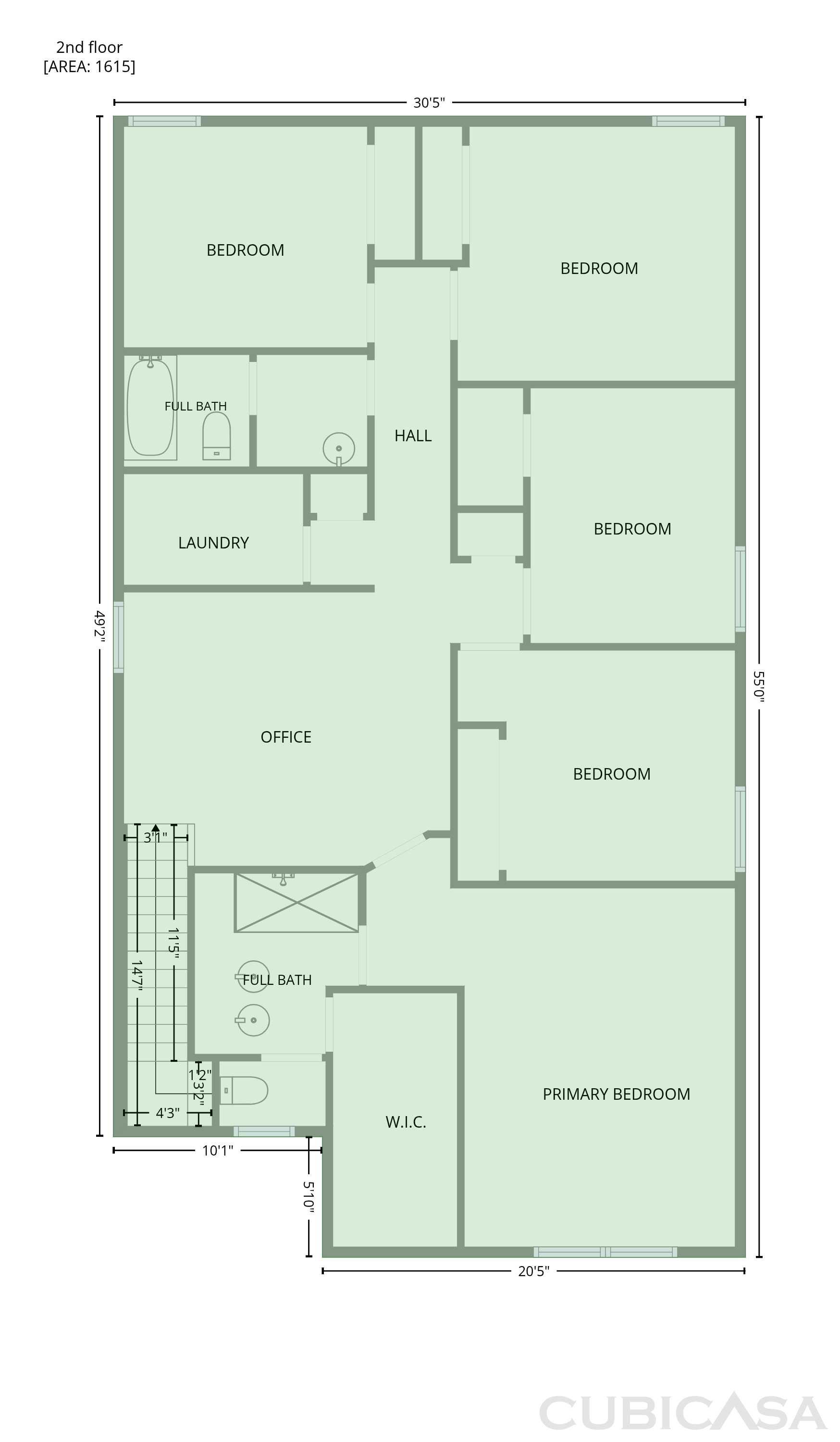 Second Floor of 10448 Carloway Hills Dr, Wimauma, FL