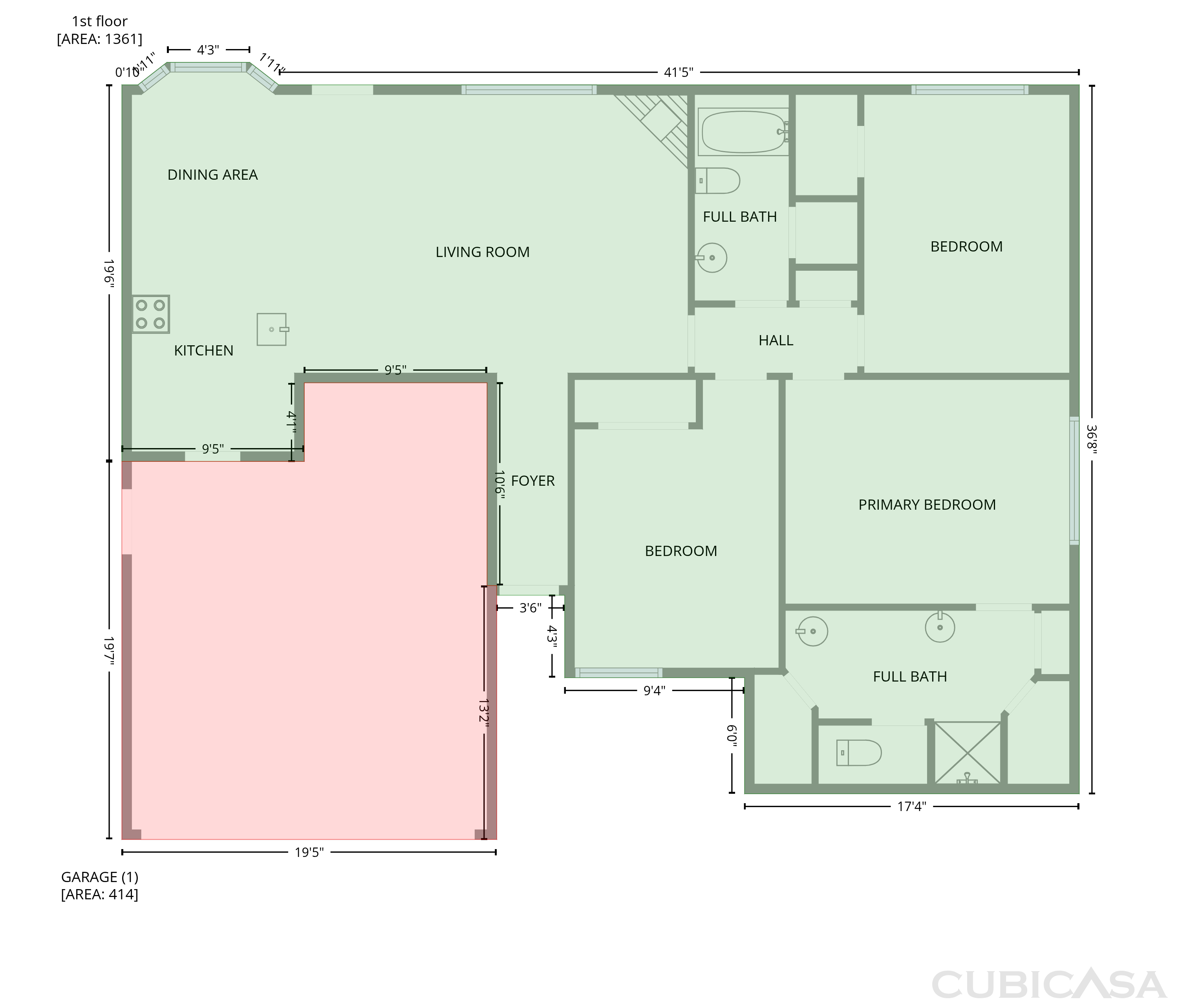 Main Floor of 8 Sunnybrook St, Angleton, TX